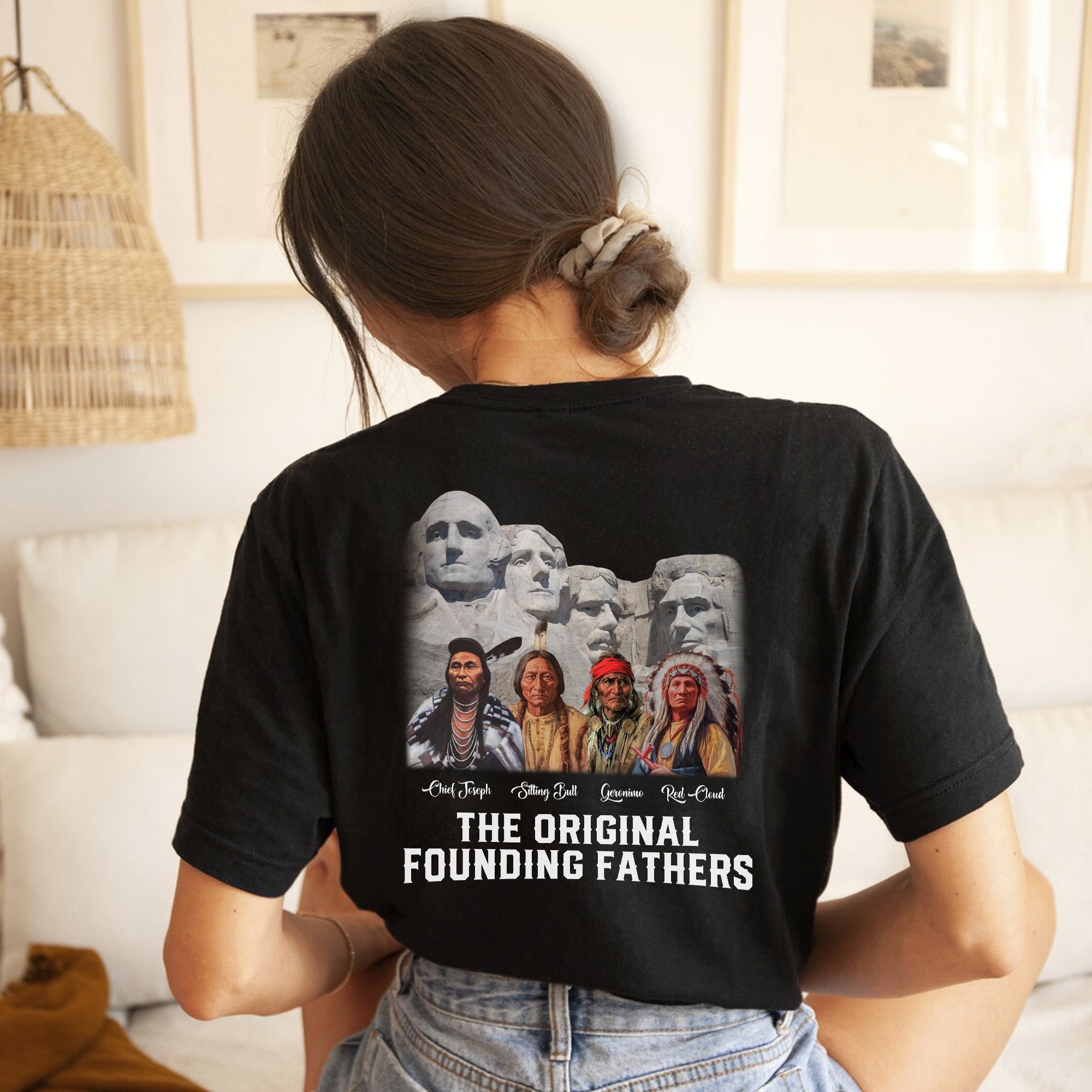 We Walk On Native Land Style 14 - Two Sides Unisex T-Shirt/T-Shirt V-Neck/Hoodie/Sweatshirt