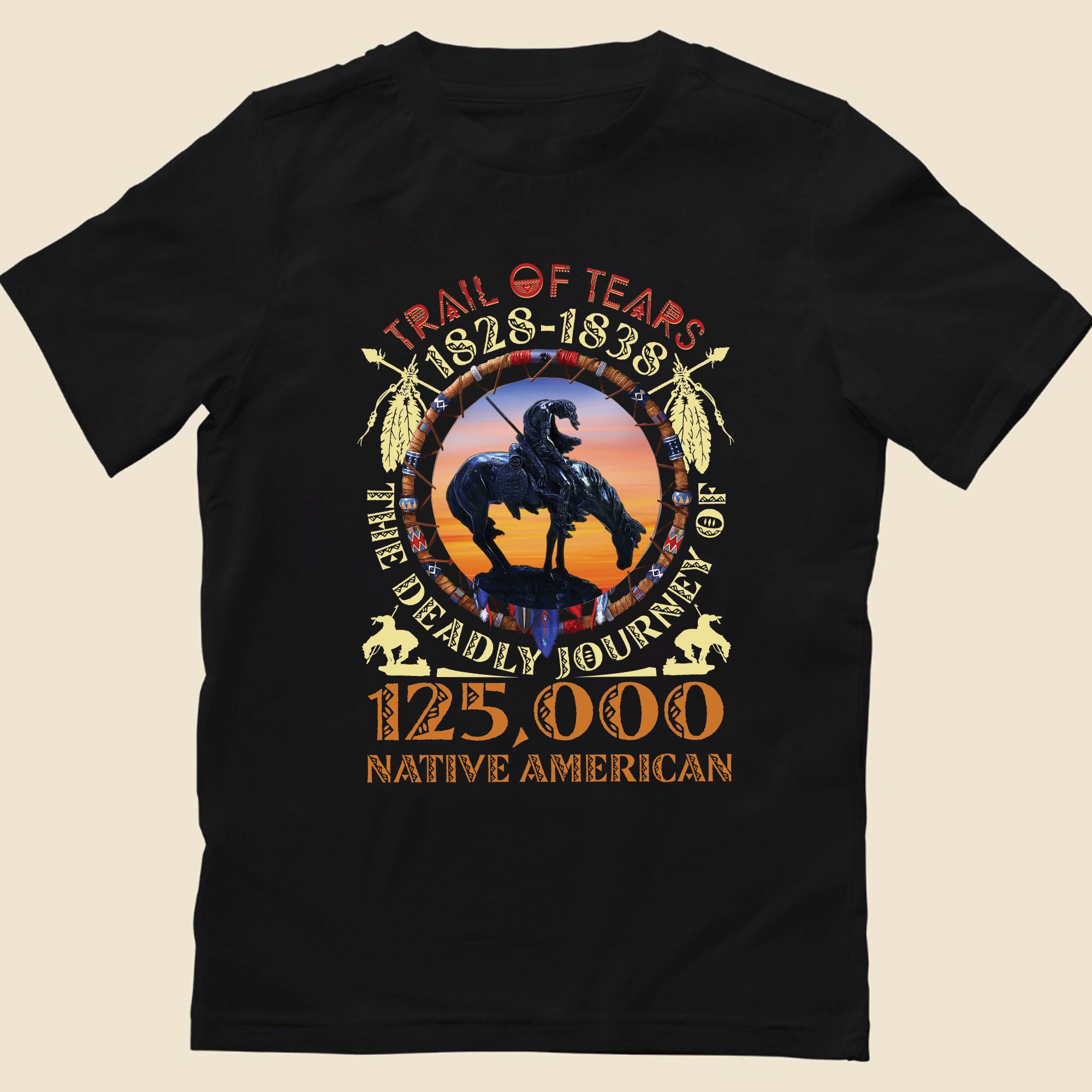 Trail Of Tears - THE DEADLY JOURNEY OF 125000 Native American Unisex T-Shirt/Hoodie/Sweatshirt