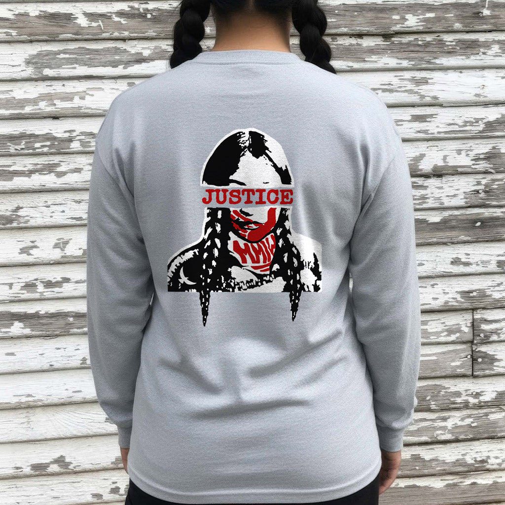 [Two Sides] Justice for MMIW Indigenous Voice Unisex Tank Top/Long Sleeve/Hoodie Zip
