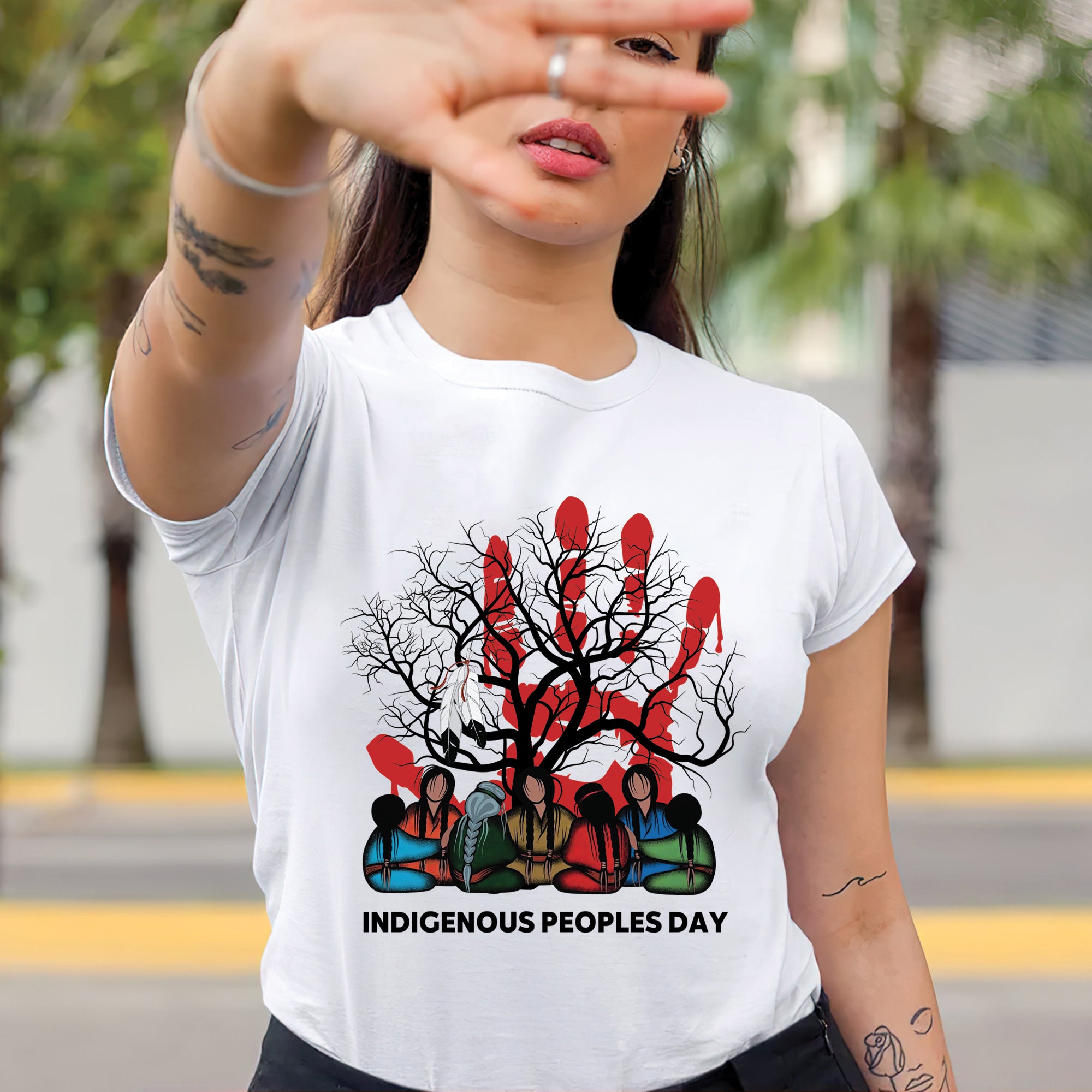 Indigenous Peoples Day Unisex T-Shirt/T-Shirt V-Neck/Hoodie/Sweatshirt