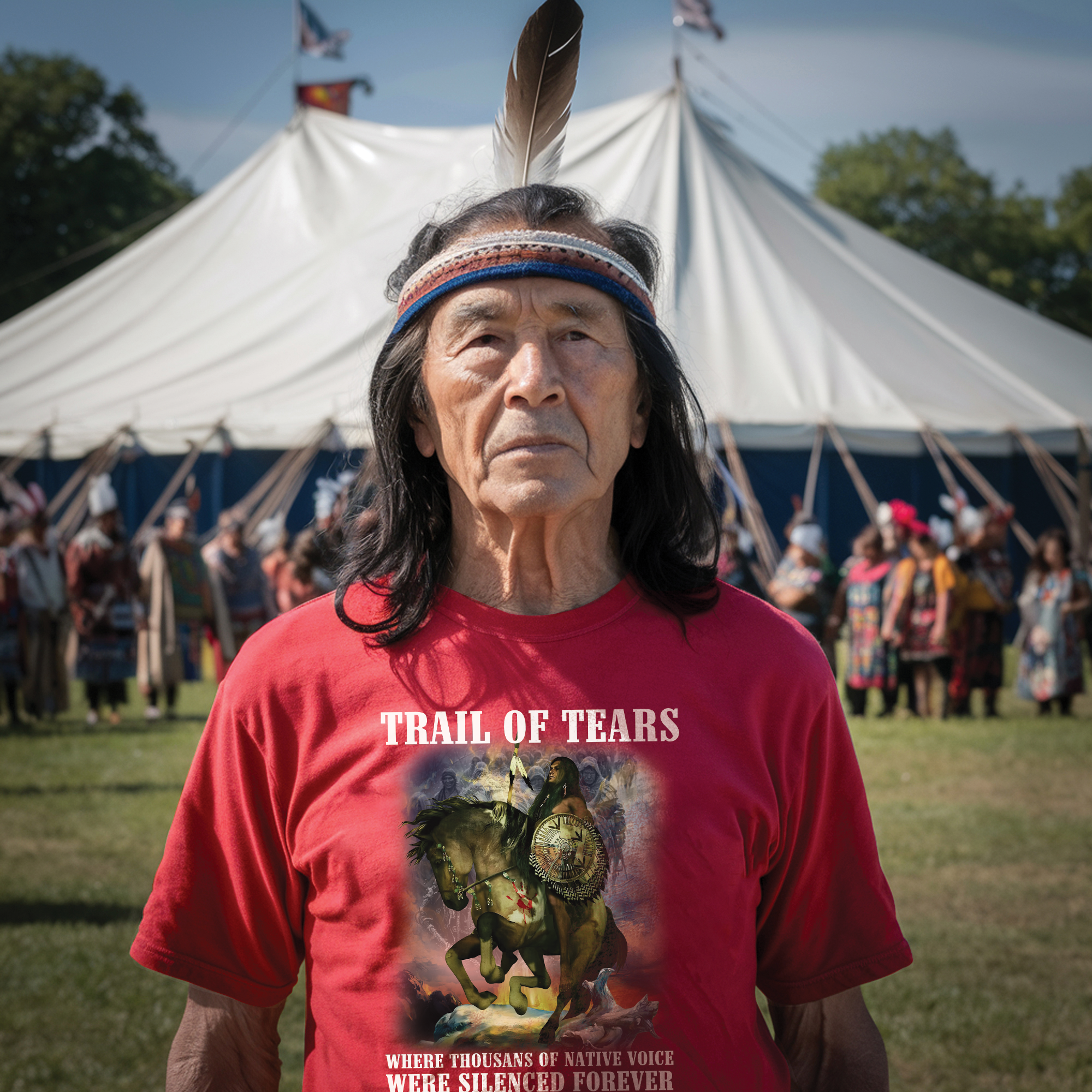 Trail of Tears – Silenced Voices Memorial Unisex T-Shirt/T-Shirt V-Neck/Hoodie/Sweatshirt