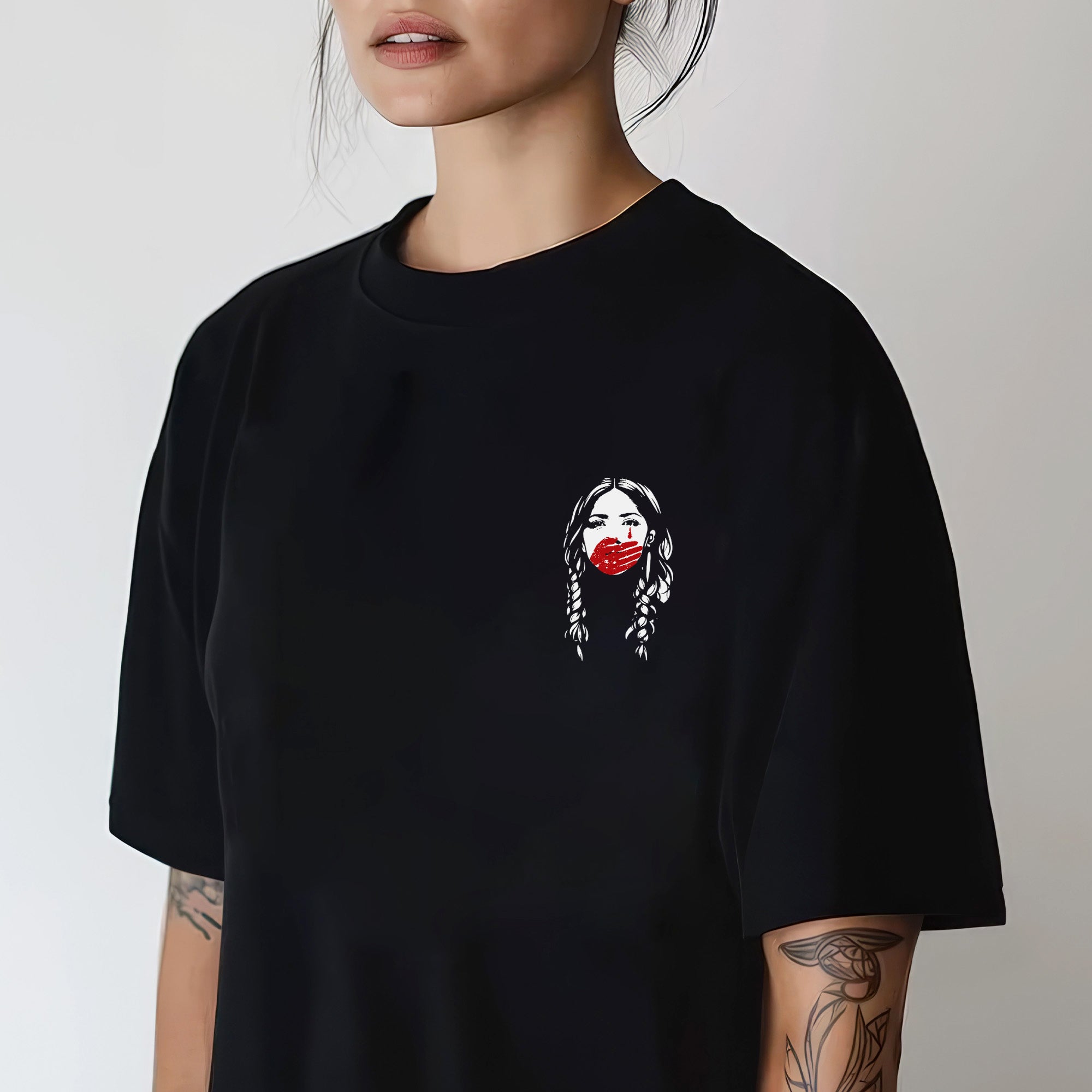 [Two Sides] Protect Indigenous Women Native American Awareness Unisex T-shirt/T-shirt V-Neck/Hoodie/Sweatshirt