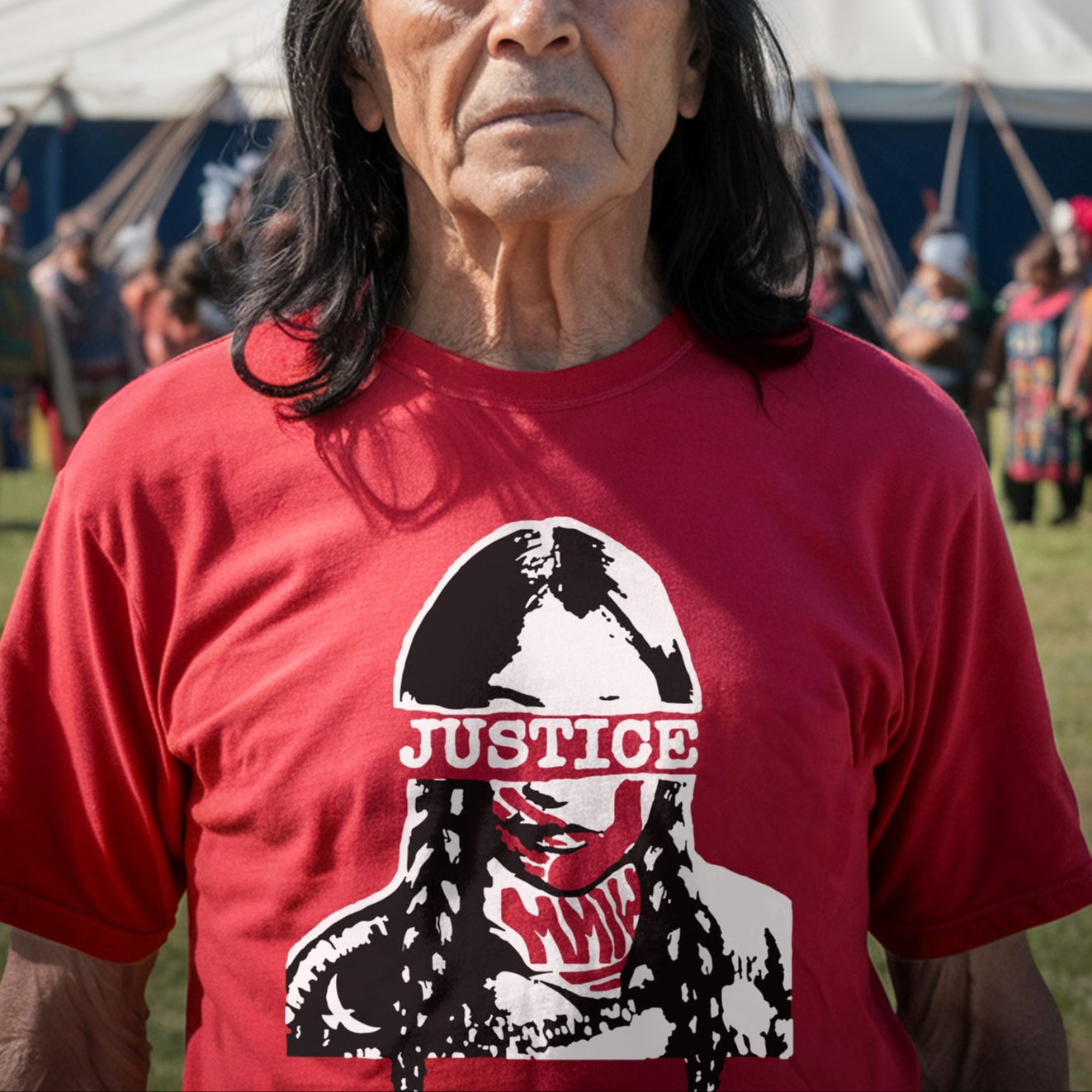 JUSTICE FOR MMIW - Unisex T-Shirt/T-Shirt V-Neck/Hoodie/Sweatshirt