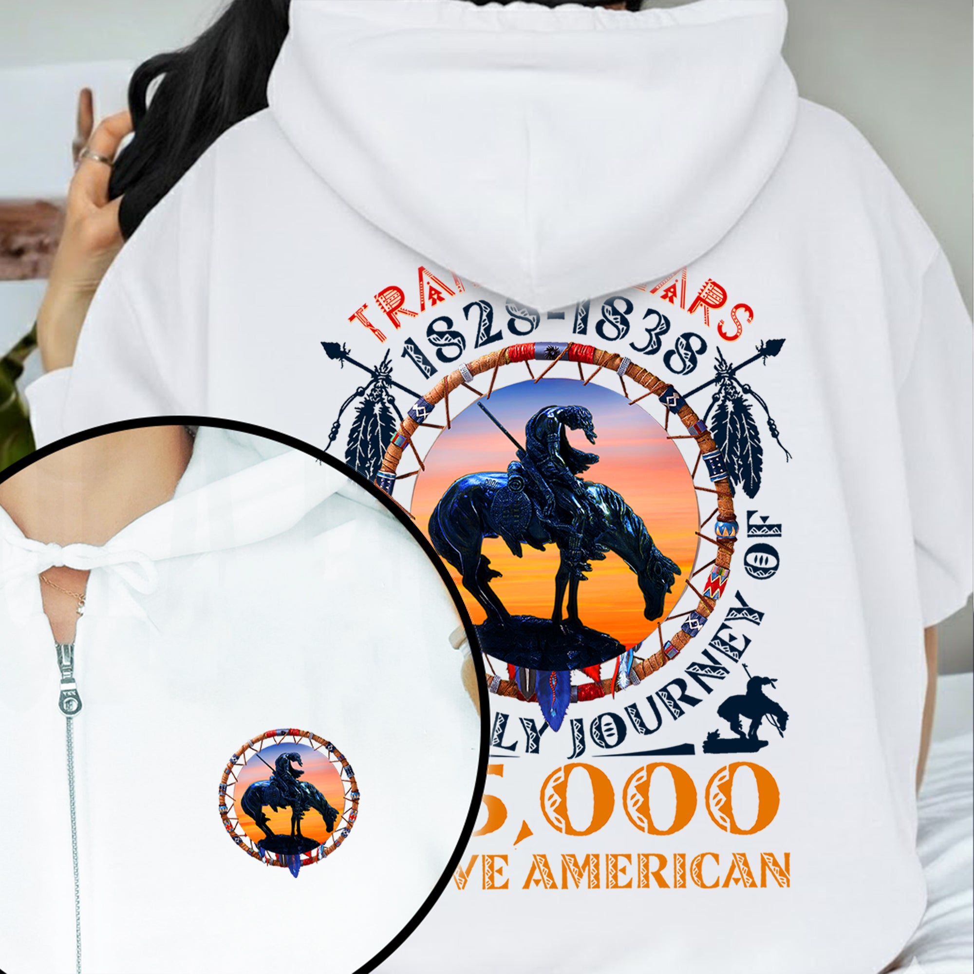 [Two Sides] Trail of Tears The Deadly Journey Unisex Tank Top/Long Sleeve/Hoodie Zip