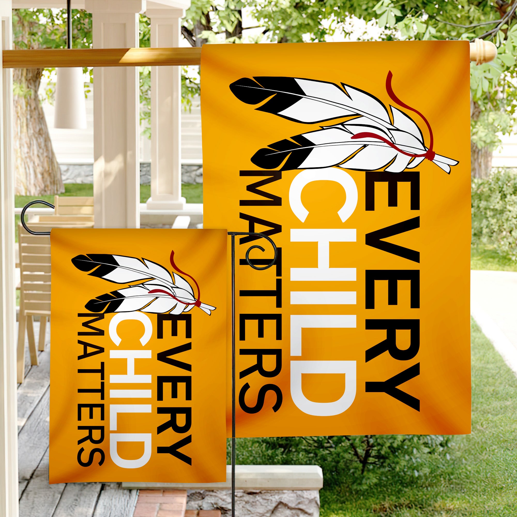 Every Child Matters - Native American Flag Garden House Yard for Decor Outdoor