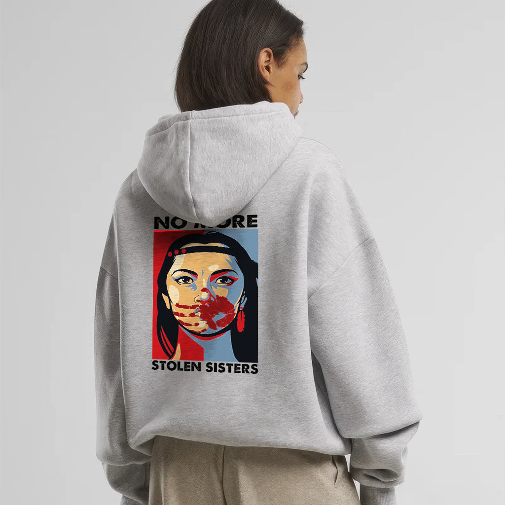 [Two Sides] No More Stolen Sisters MMIW Awareness Unisex Tank Top/Long Sleeve/Hoodie Zip