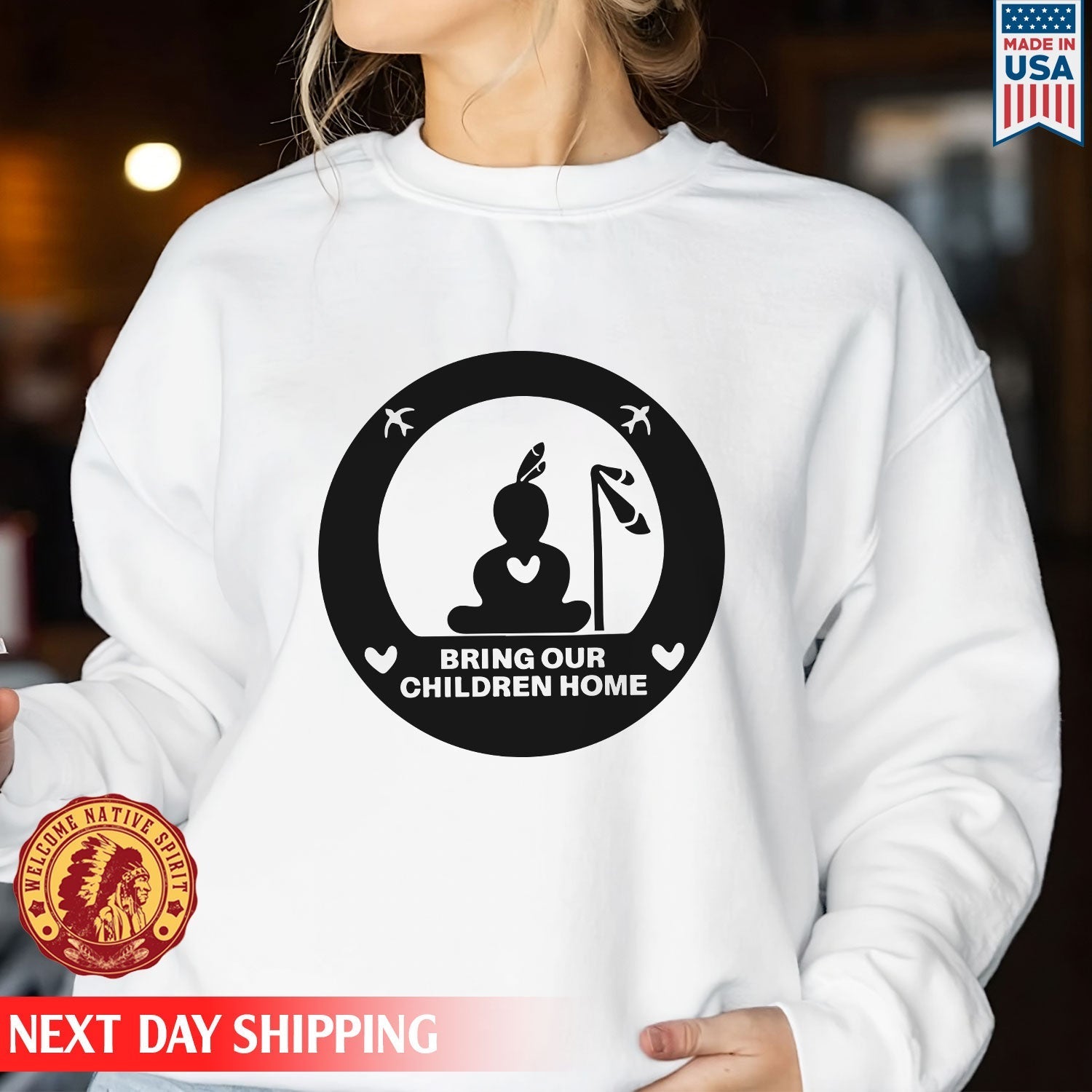 Every Child Matters Bring Our Children Home Circle For Orange Day Unisex T-shirt/Hoodie/Sweatshirt