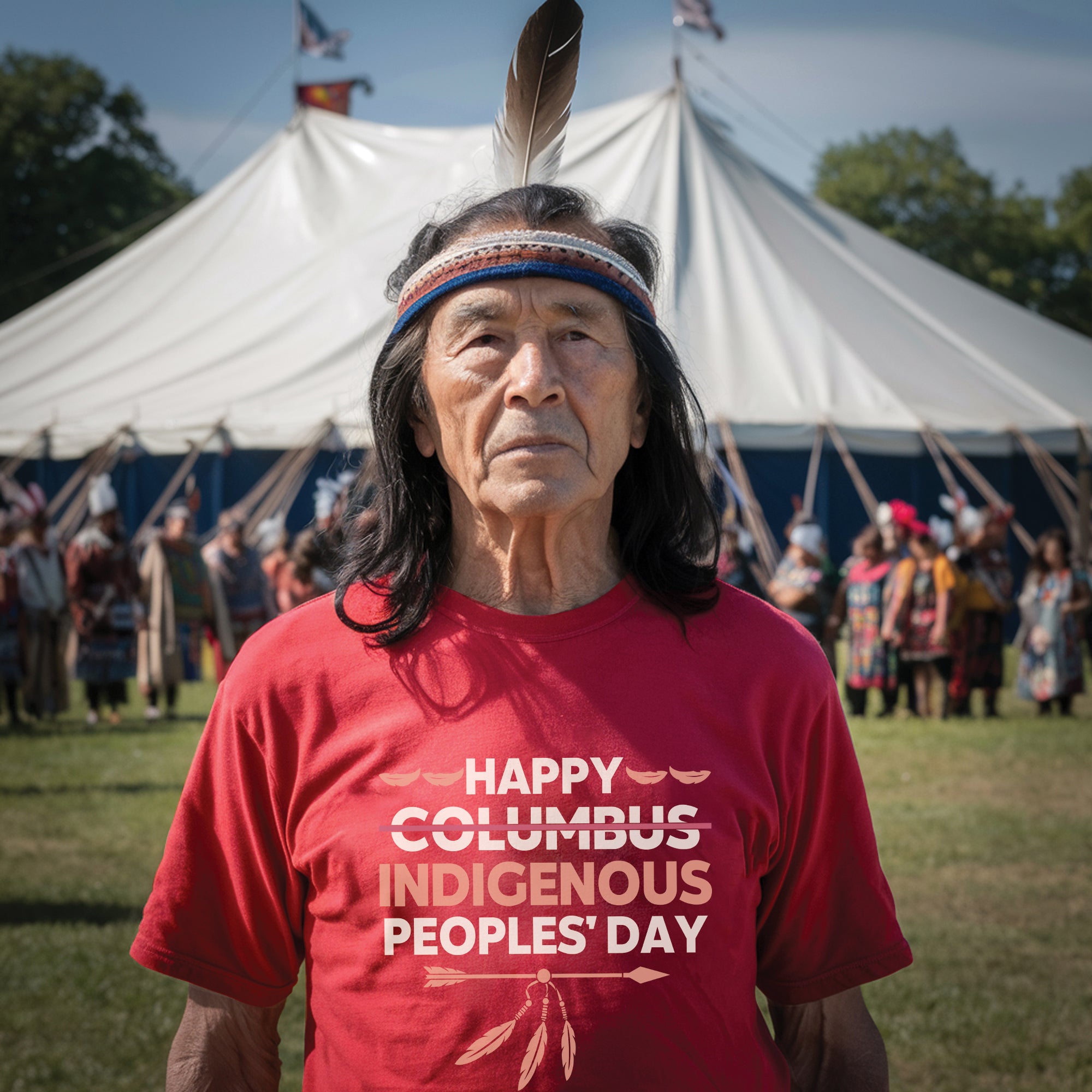 Happy Indigenous People's Day Unisex T-Shirt/T-Shirt V-Neck/Hoodie/Sweatshirt