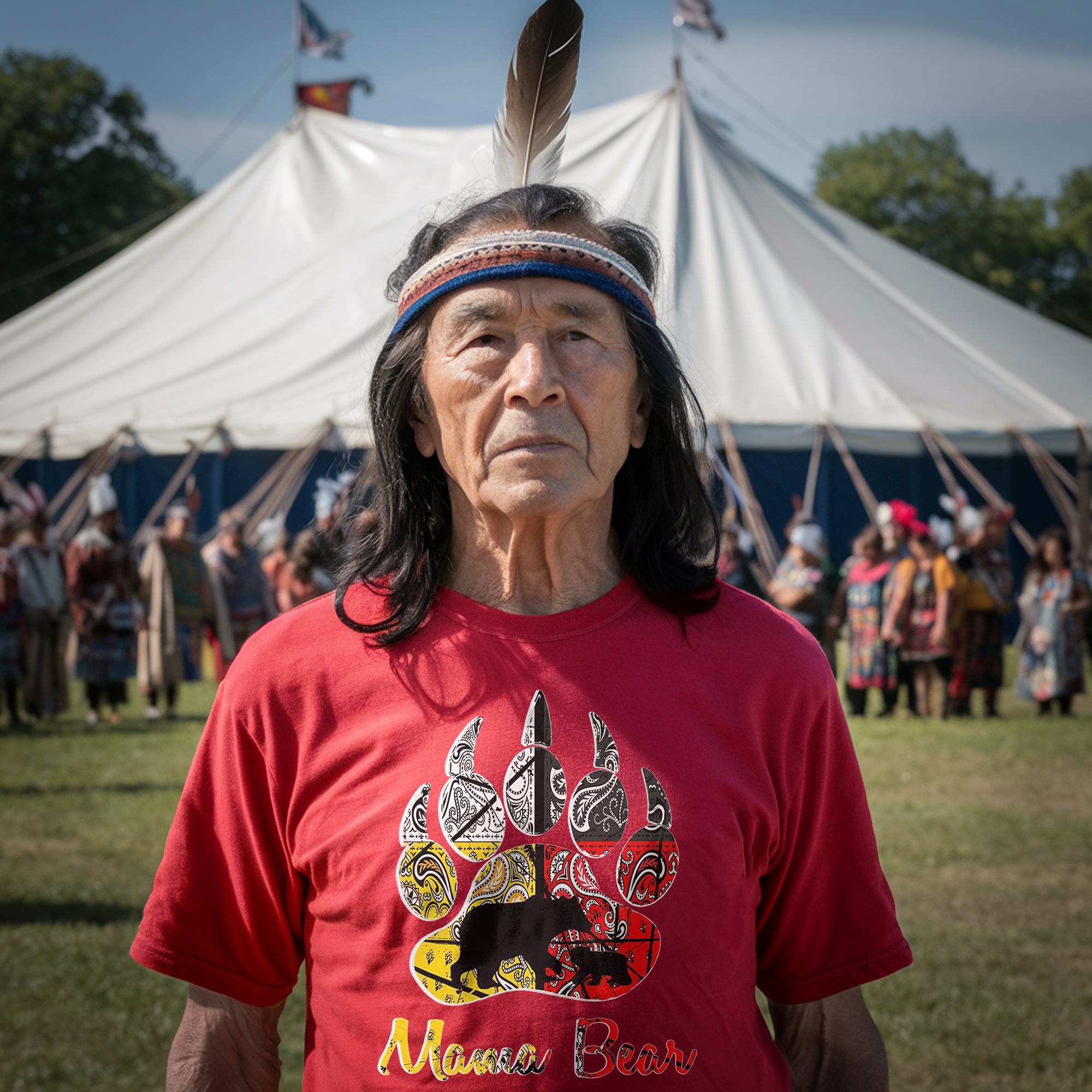 Bear Paw Mama - Unisex T-Shirt/T-Shirt V-Neck/Hoodie/Sweatshirt