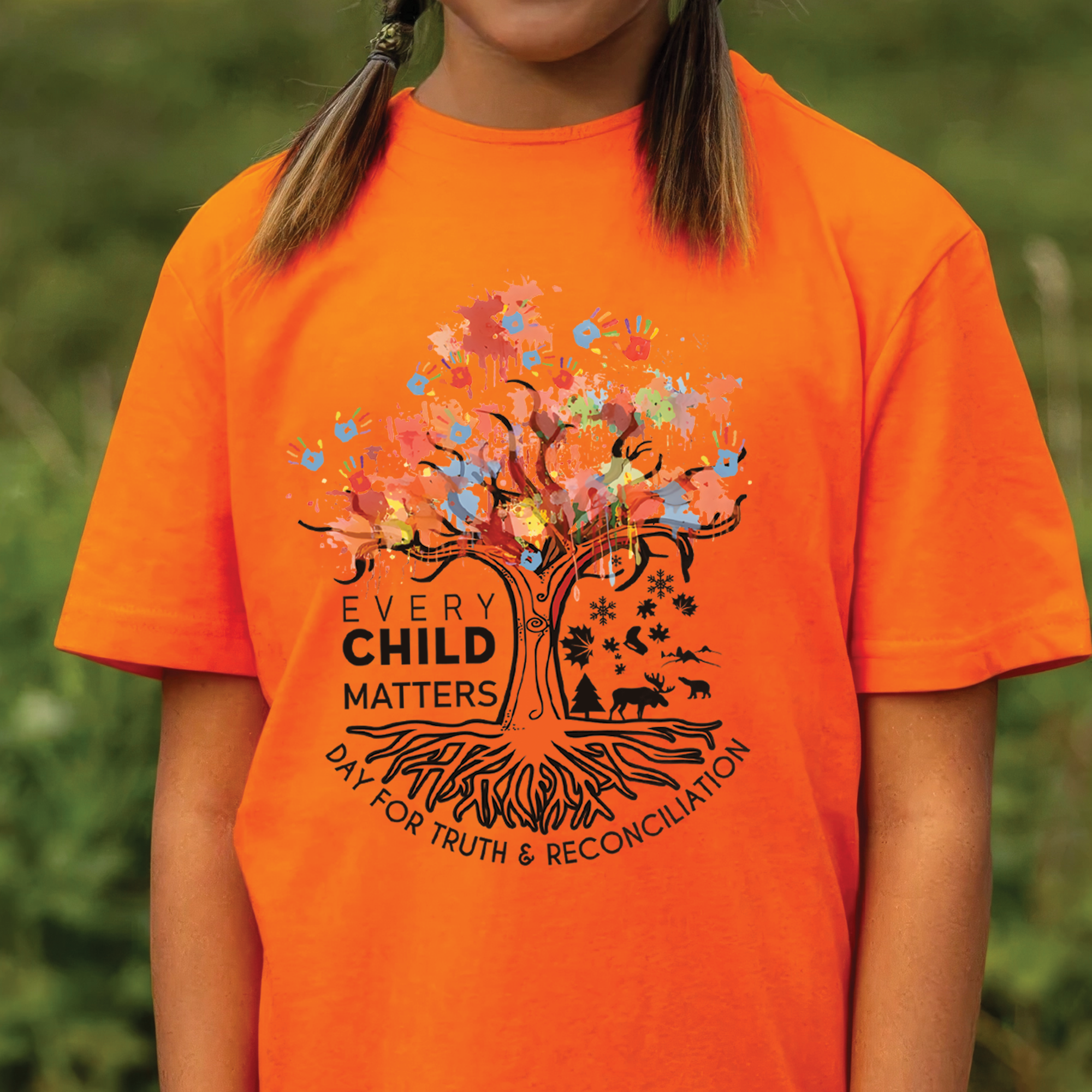 Tree of Life, Handprints of Hope, and Healing - For Orange Shirt Day Unisex T-Shirt/Hoodie/Sweatshirt 161