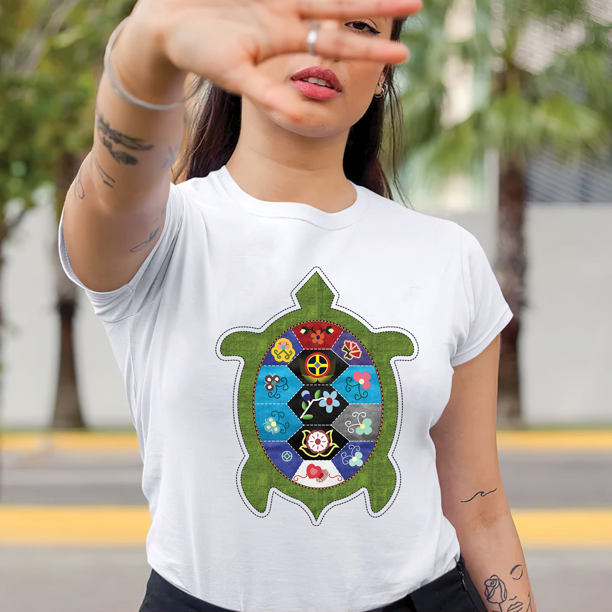 Turtle of Strength, Shield of Colors - For Every Child Matters Unisex T-Shirt/Hoodie/Sweatshirt 173