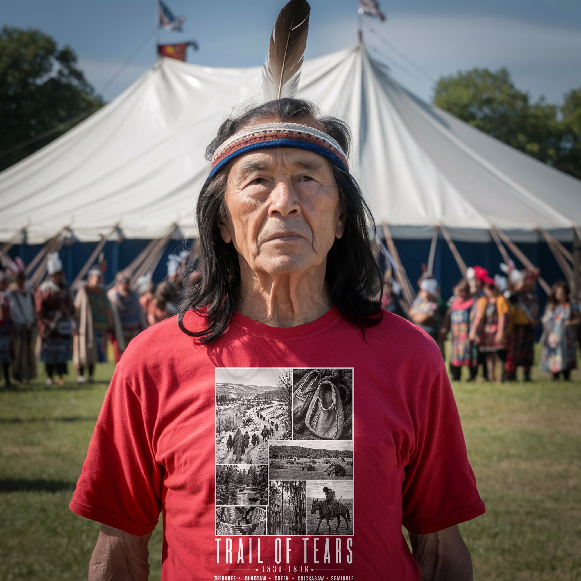 Trail of Tears Remembrance – Native American History & Heritage Unisex T-shirt/T-shirt V-neck/Hoodie/Sweatshirt