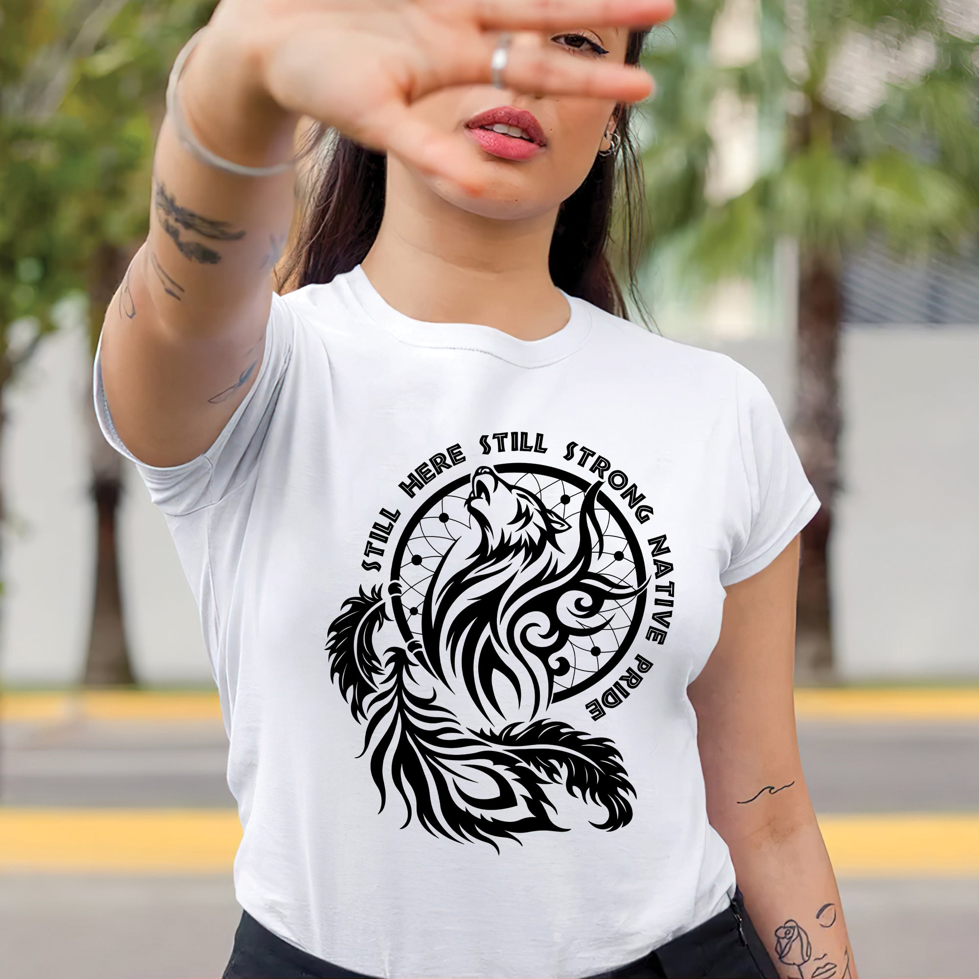 Still Here Still Strong Native Pride Unisex T-Shirt/T-Shirt V-Neck/Hoodie/Sweatshirt