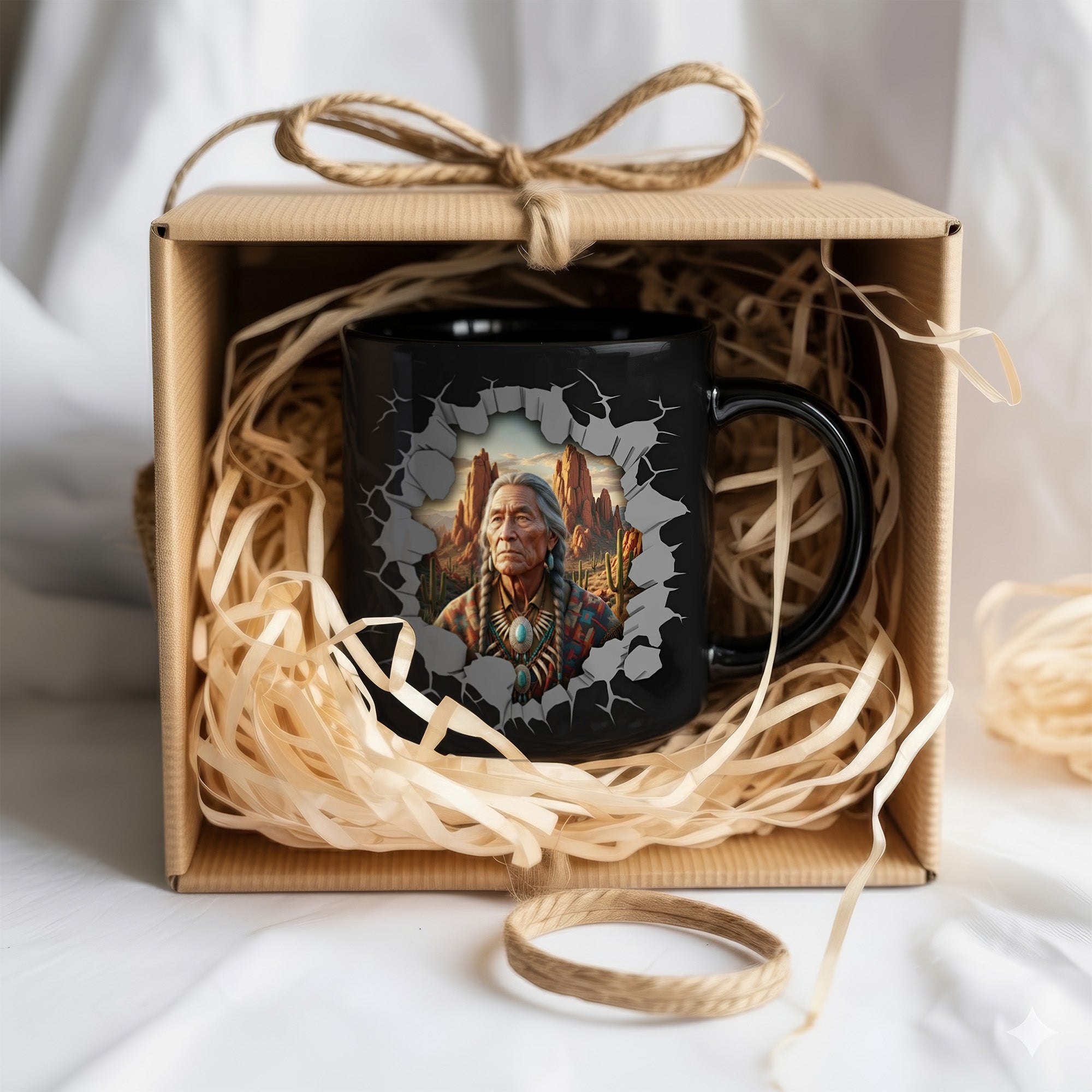 Guardian of the Sacred Desert Native American Heritage Mug