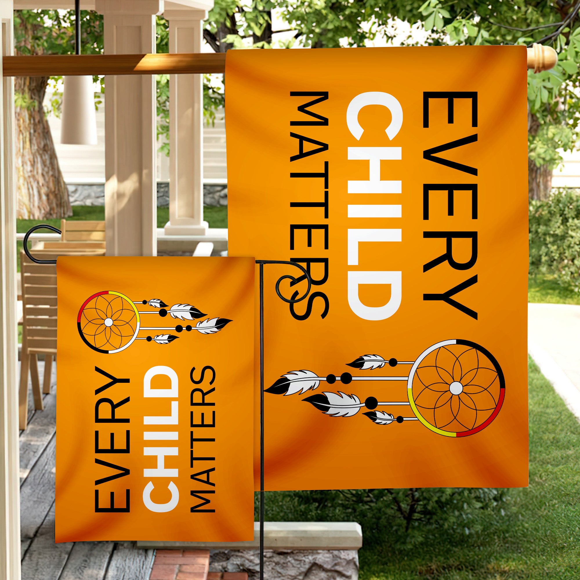 Dreamcatcher of Hope, Every Child Matters - Native American Flag Garden House Yard for Decor Outdoor