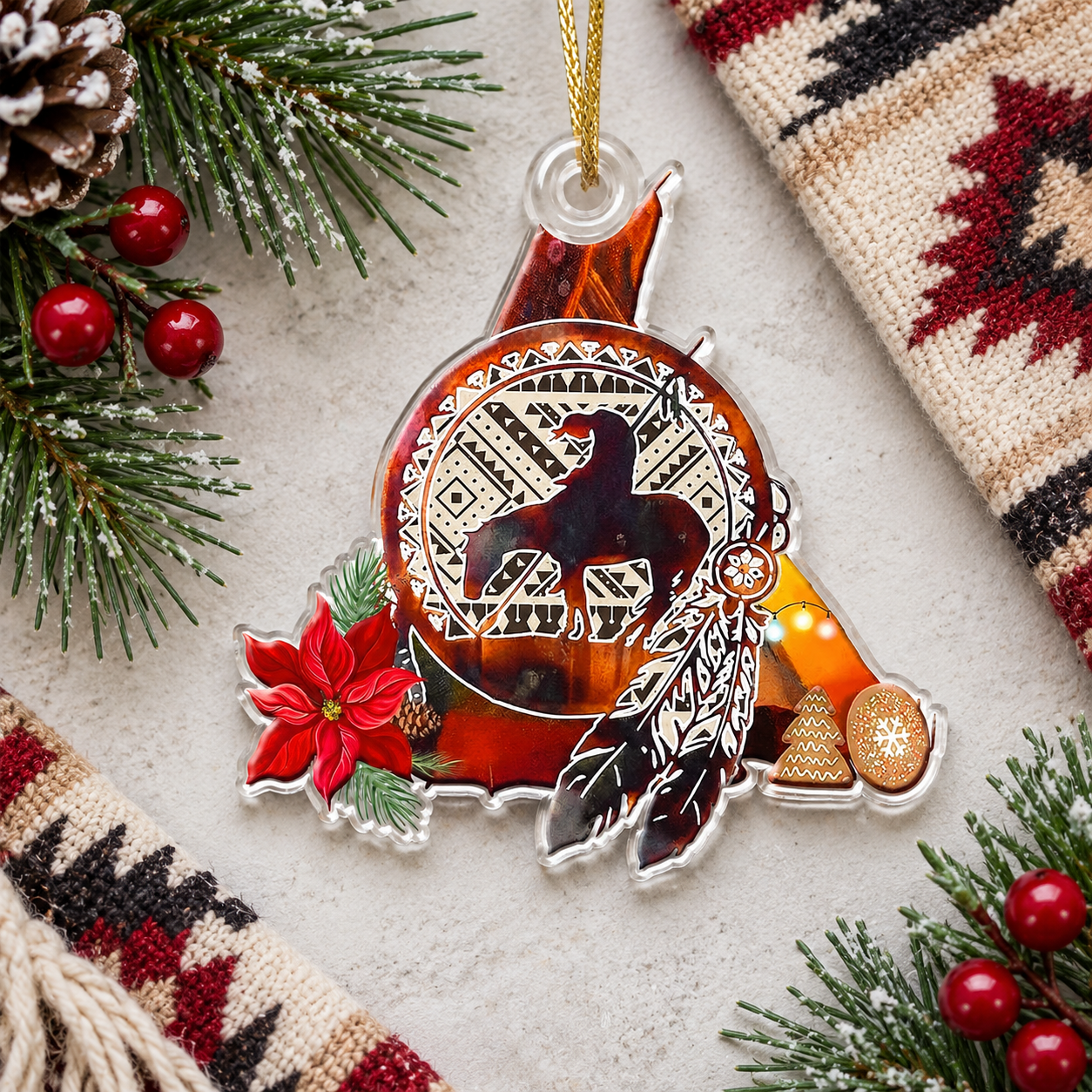 Trail Of Tears Native American - Unique Gift Decor Flat Acrylic