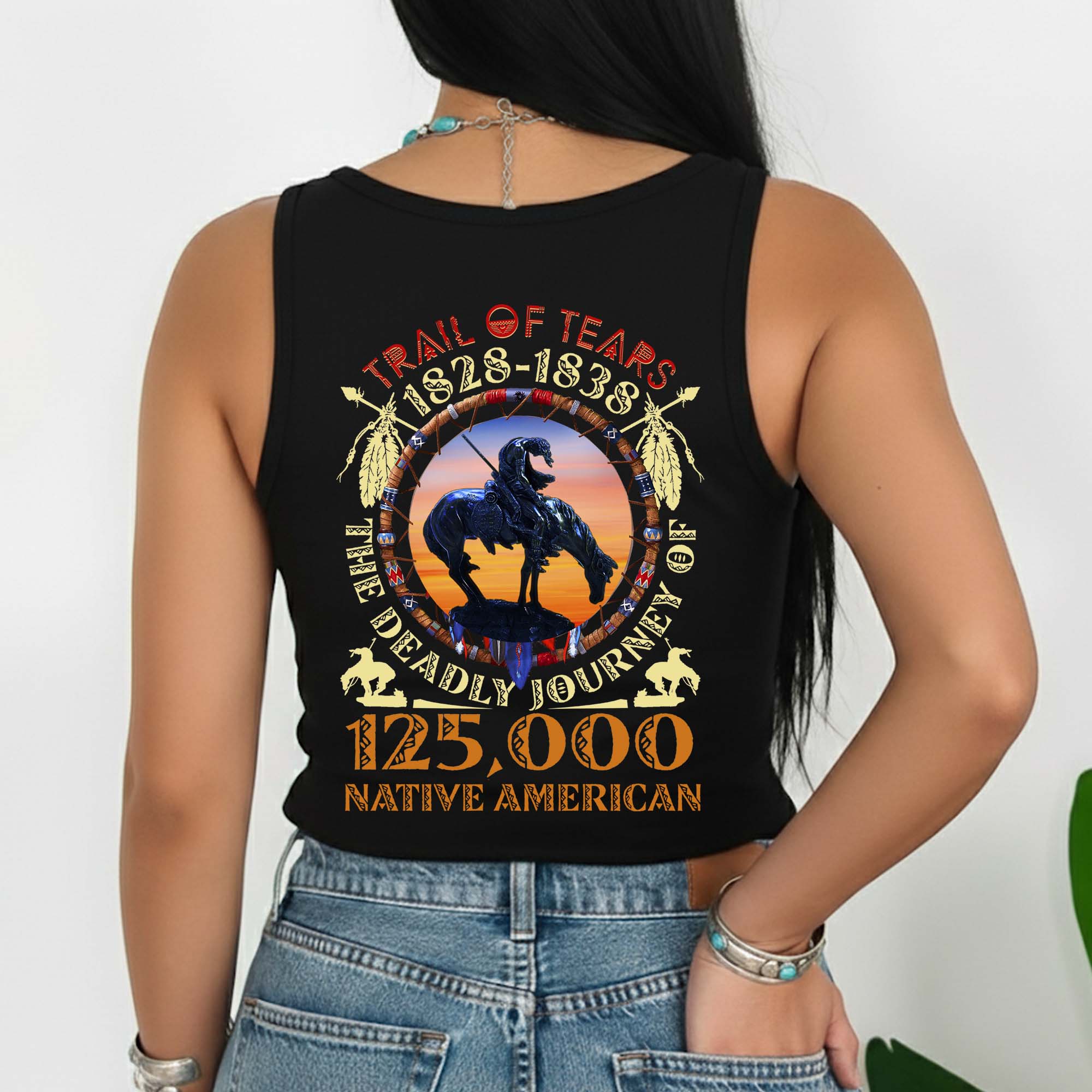 [Two Sides] Trail of Tears The Deadly Journey Unisex Tank Top/Long Sleeve/Hoodie Zip