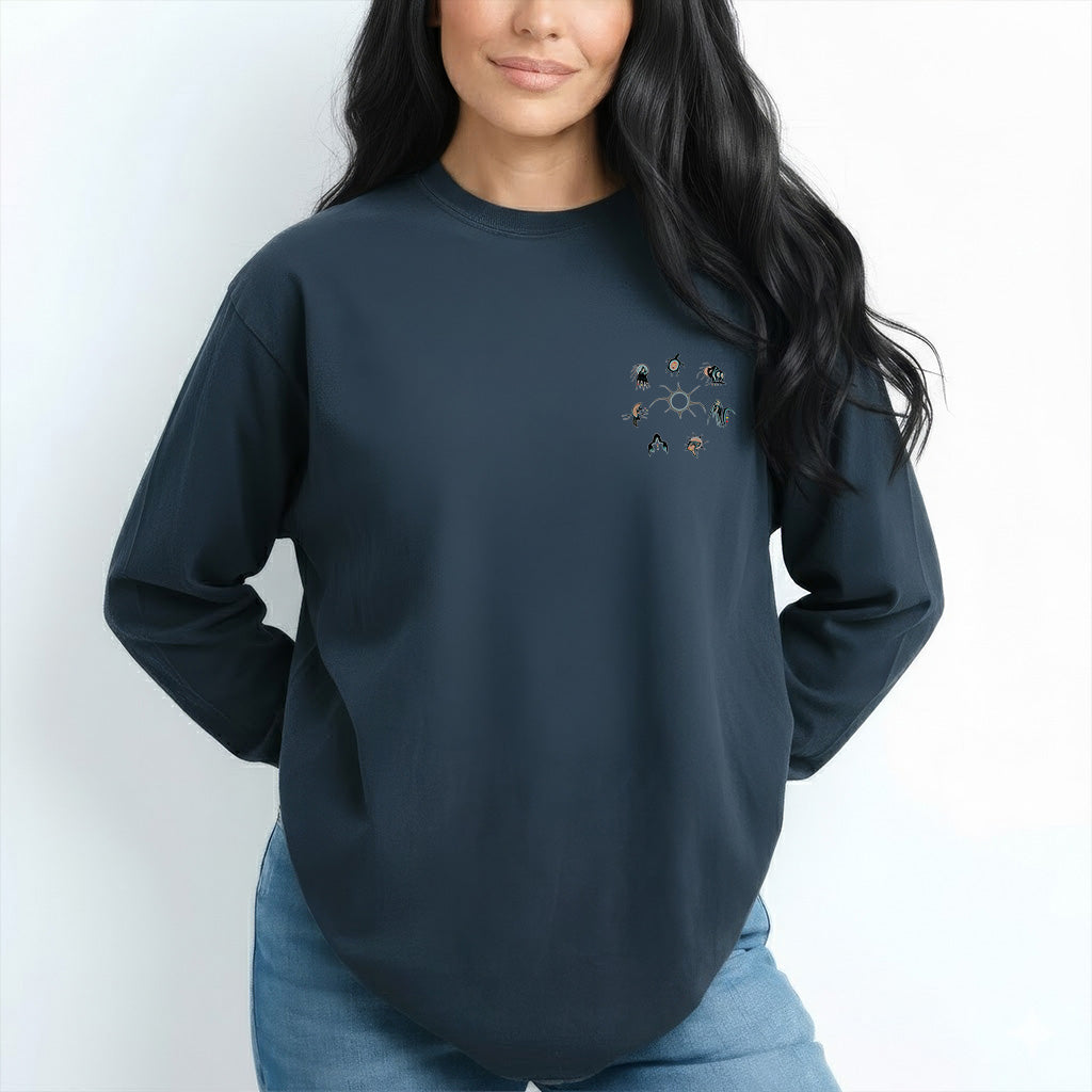 [Two Sides] The Seven Sacred Laws Native American Indigenous Culture Unisex Tank Top/Long Sleeve/Hoodie Zip
