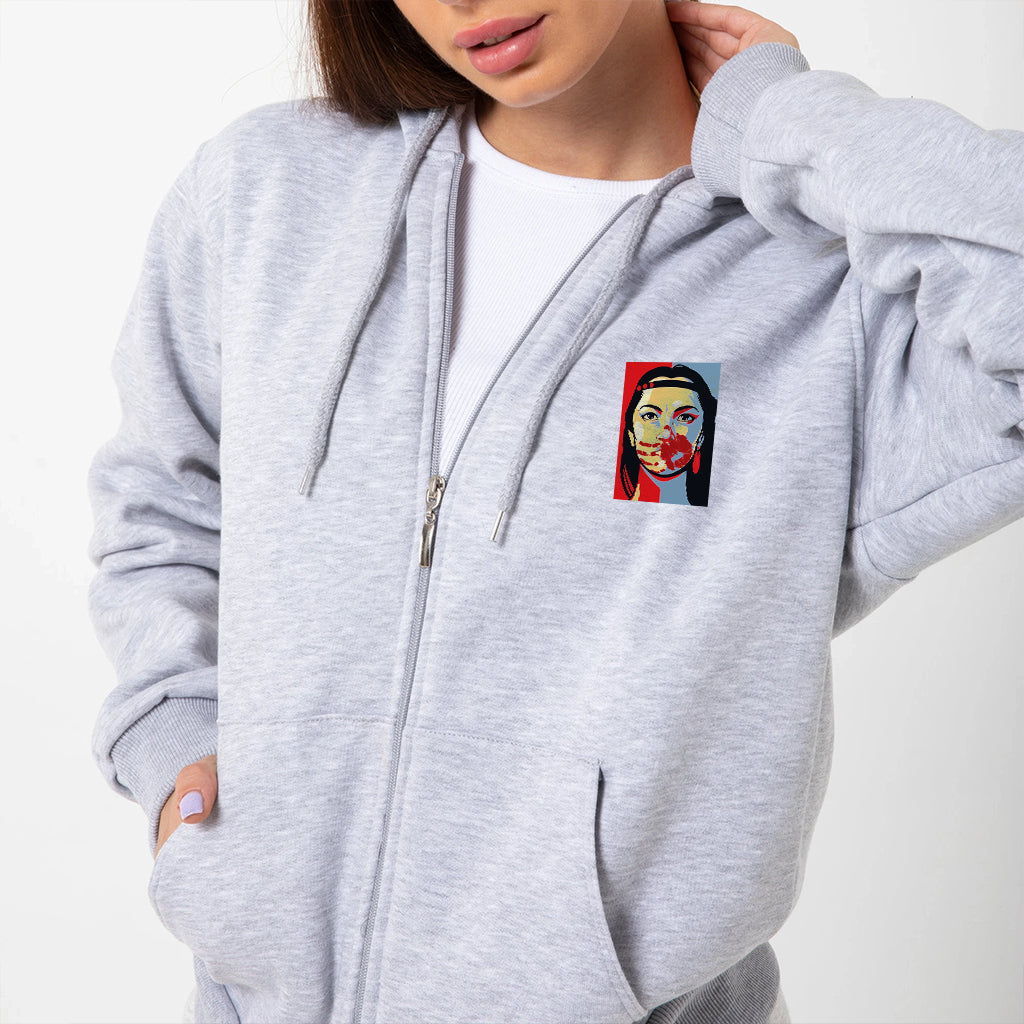 [Two Sides] No More Stolen Sisters MMIW Awareness Unisex Tank Top/Long Sleeve/Hoodie Zip