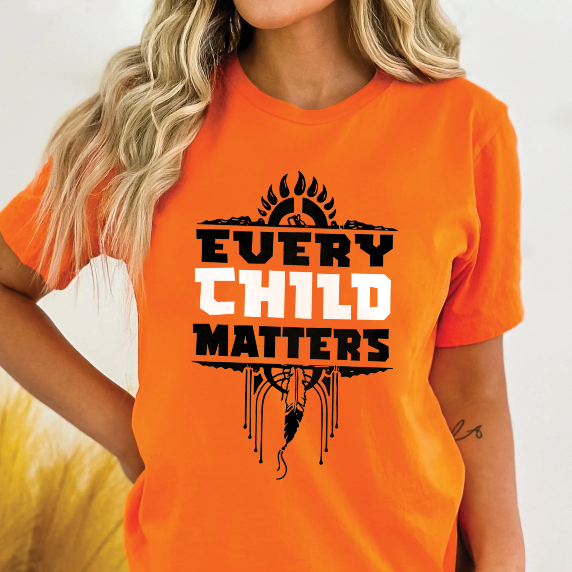 Every Child Matters For Orange Shirt Day Unisex T-Shirt/Hoodie/Sweatshirt 160