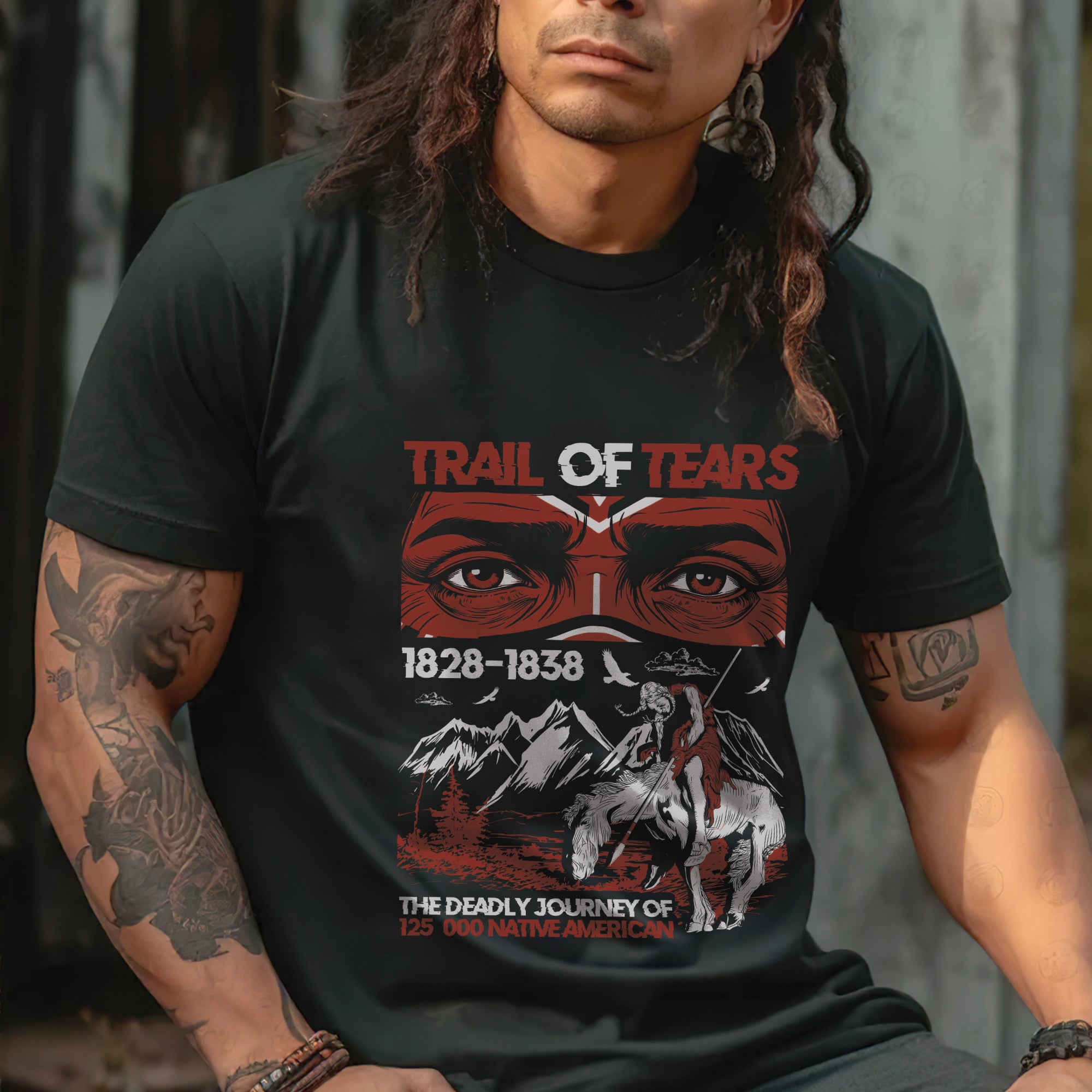 Trail of Tears The Deadly Journey 1928 - 1938 Unisex T-Shirt/T-Shirt V-Neck/Hoodie/Sweatshirt