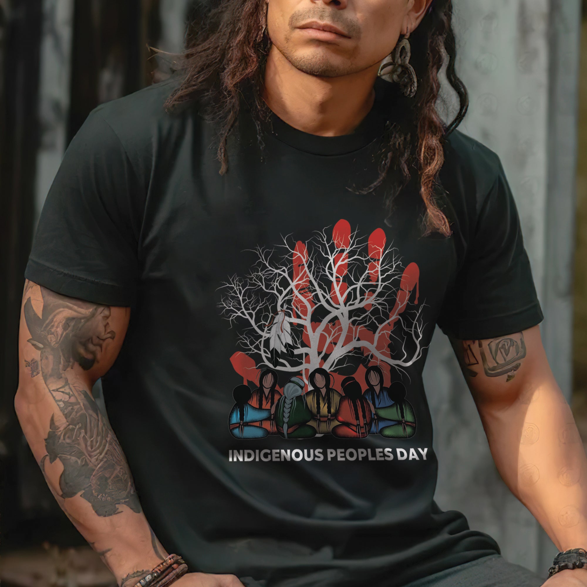 Indigenous Peoples Day Unisex T-Shirt/T-Shirt V-Neck/Hoodie/Sweatshirt