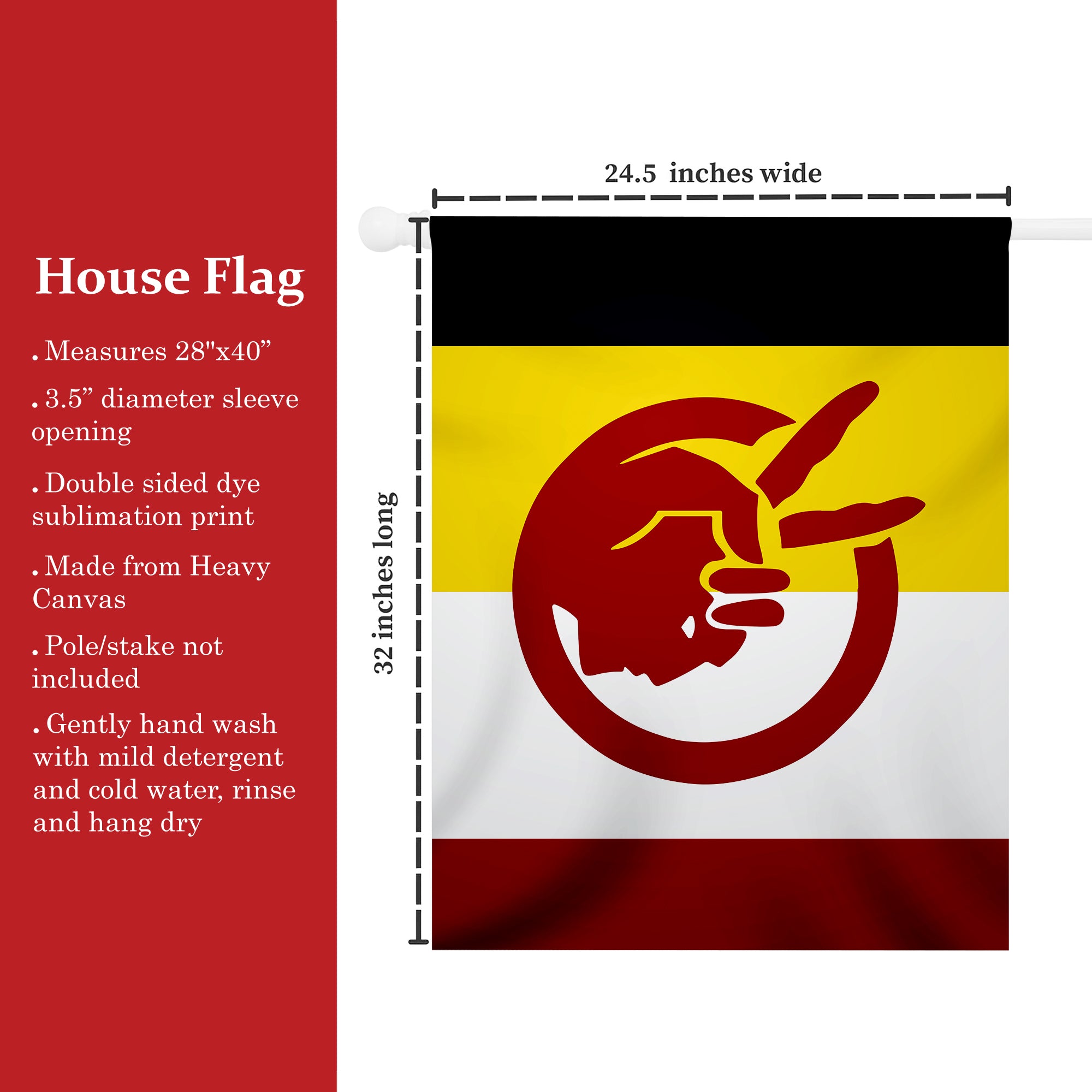 Native Unity Flag - Native American Flag Garden House Yard for Decor Outdoor