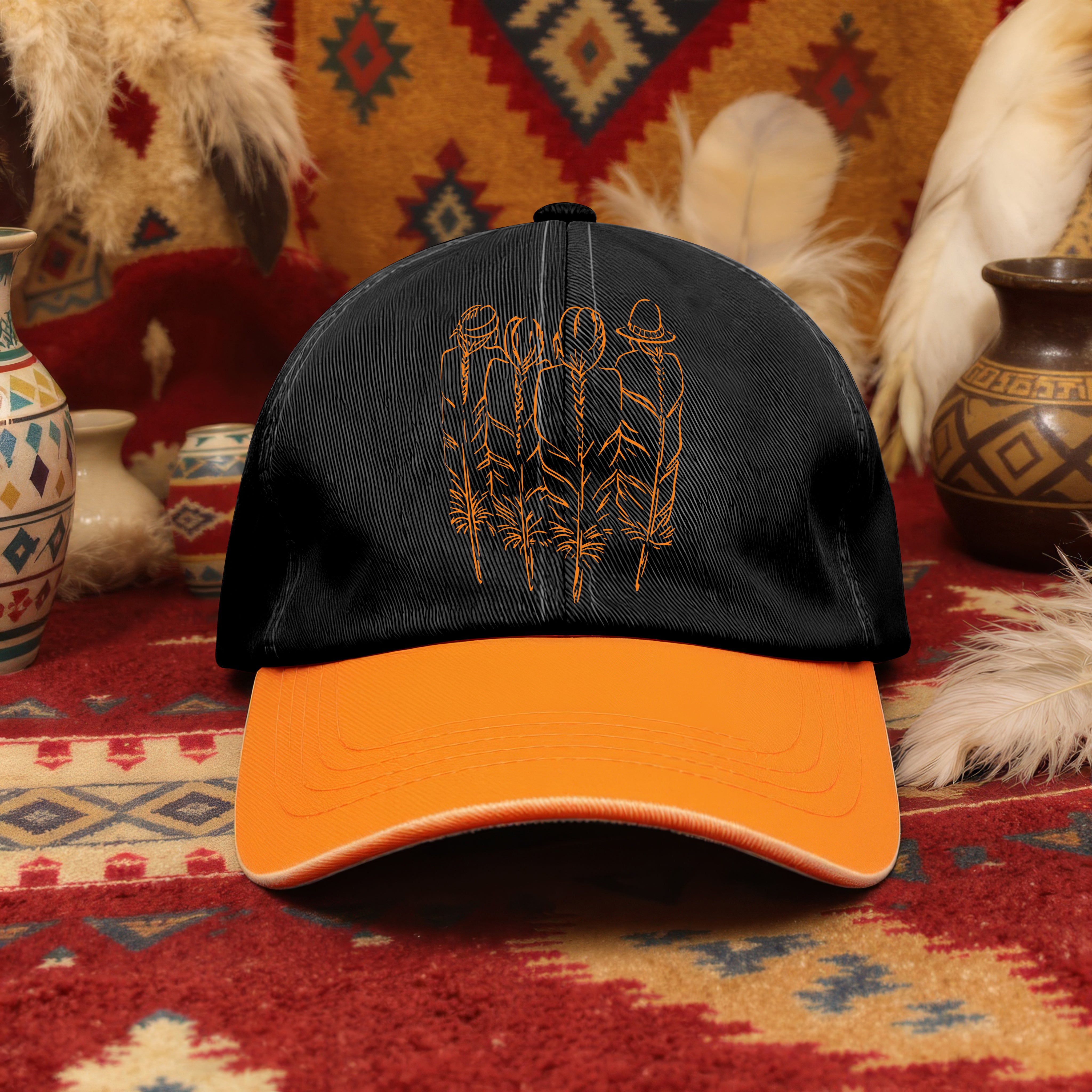 Every Child Matters Feather Cap For Orange Shirt Day