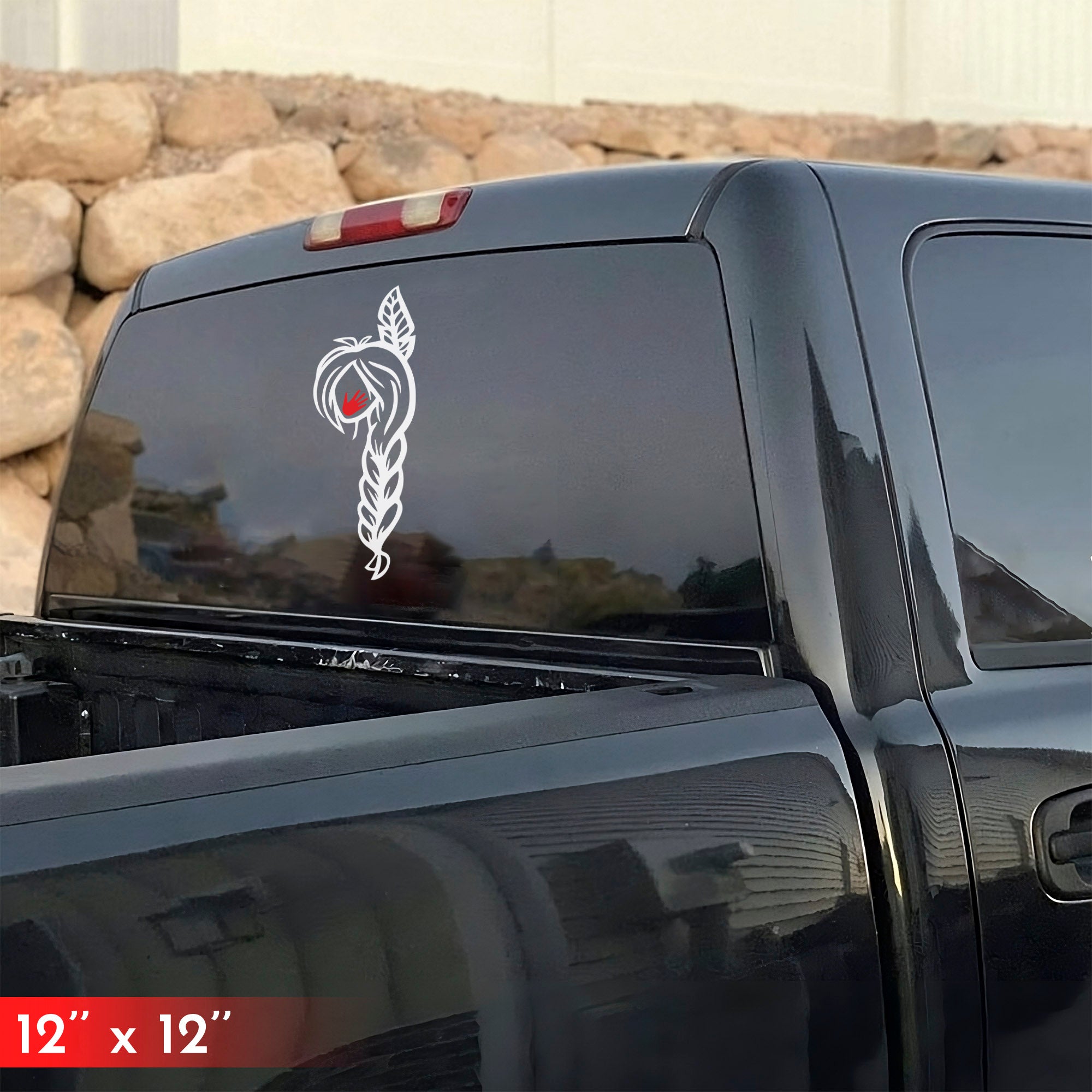 MMIW - Indigenous Woman Stolen Sisters Sticker Decal MMIW Awareness (High-quality UV DTF 3D)