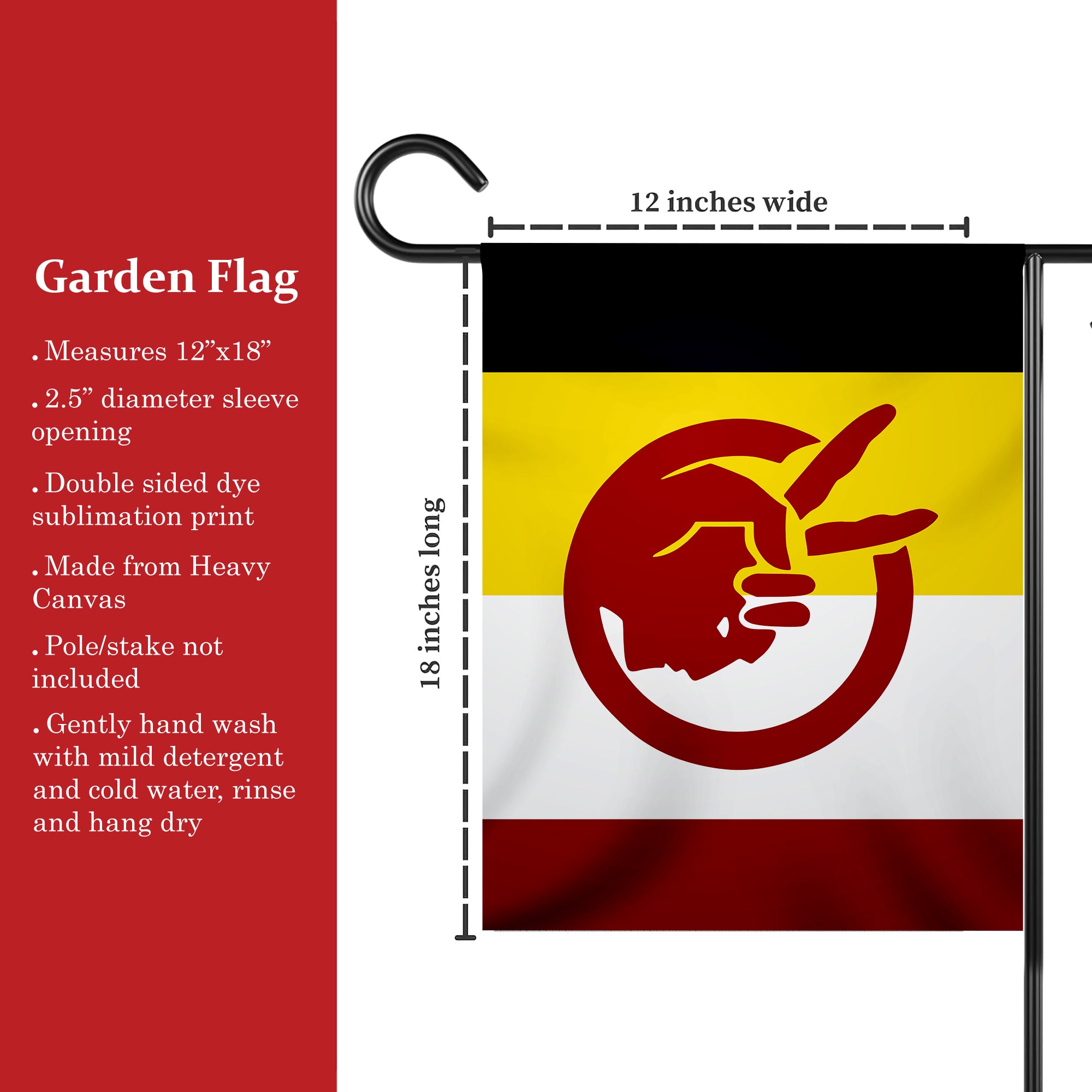 Native Unity Flag - Native American Flag Garden House Yard for Decor Outdoor