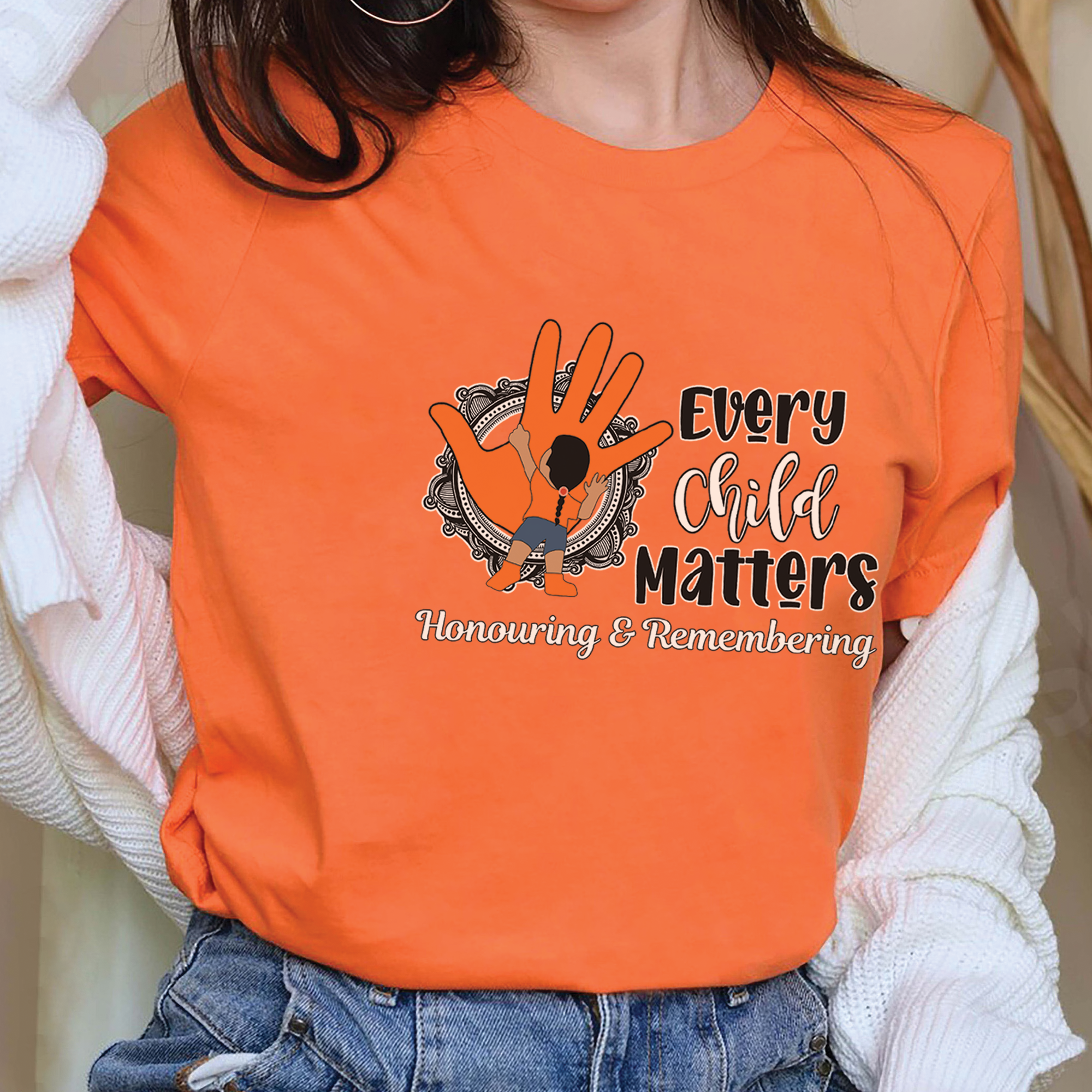 Every Child Matters For Orange Shirt Day Unisex T-Shirt/Hoodie/Sweatshirt 147
