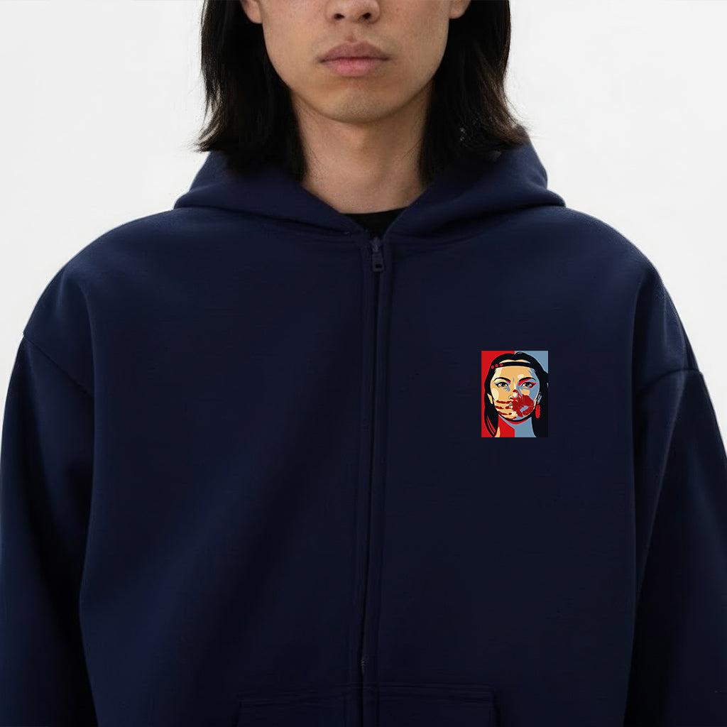 [Two Sides] No More Stolen Sisters MMIW Awareness Unisex Tank Top/Long Sleeve/Hoodie Zip
