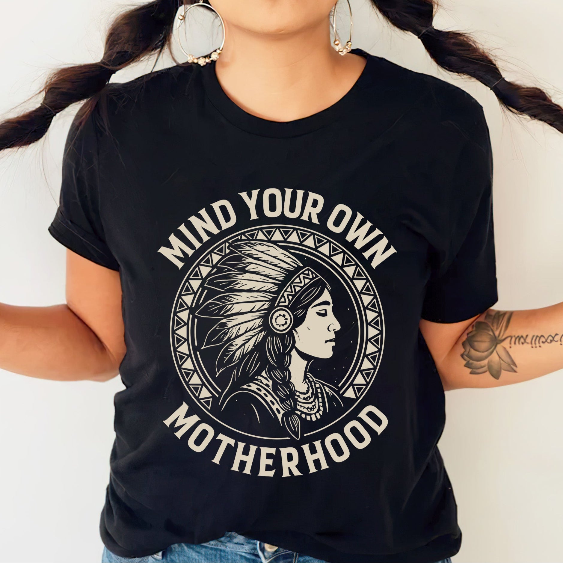 Mind Your Own Motherhood - One Side Unisex Style 5 T-Shirt/T-Shirt V-Neck/Hoodie/Sweatshirt