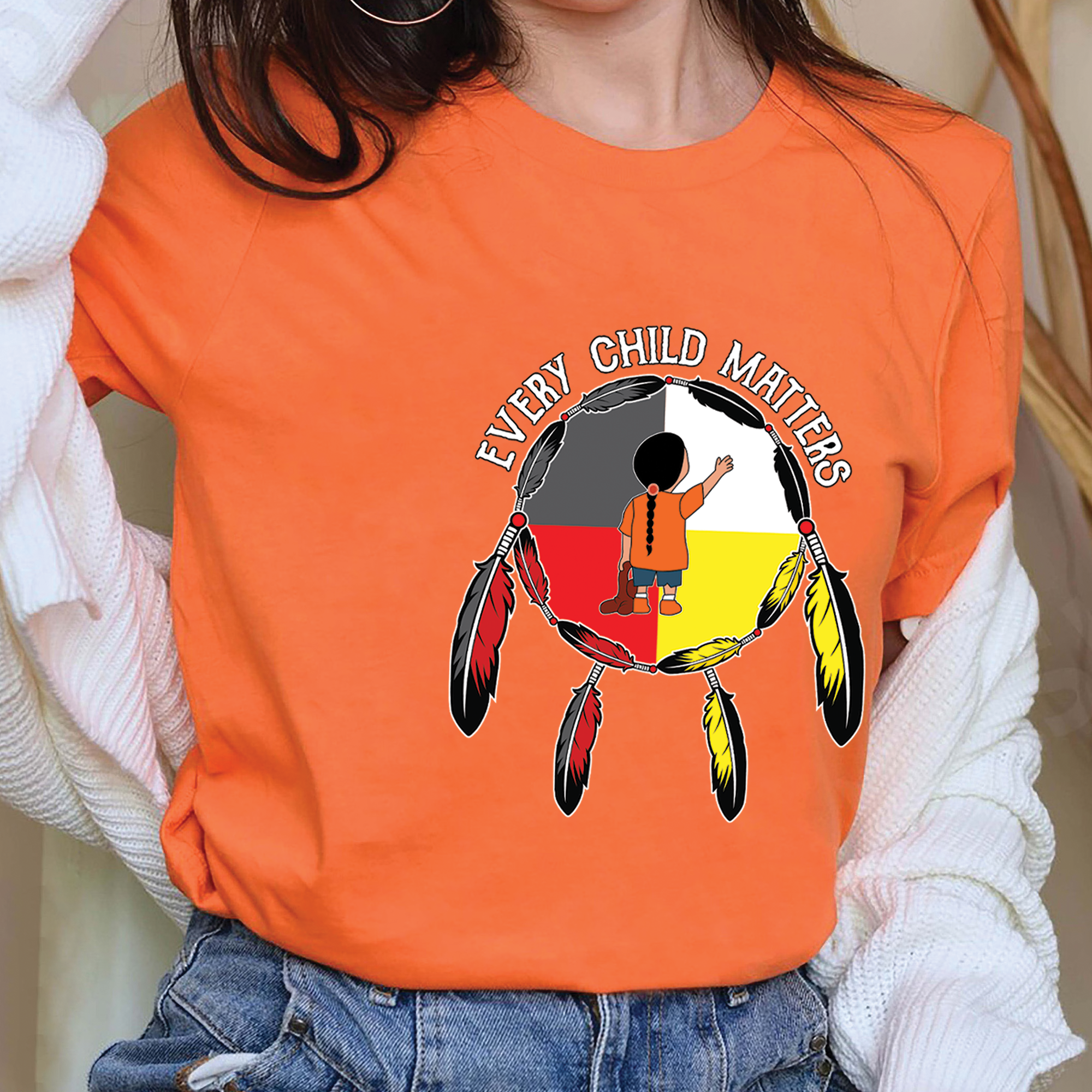 A Symbol of Hope and Unity Empowering Indigenous Communities Unisex T-Shirt/Hoodie/Sweatshirt 146