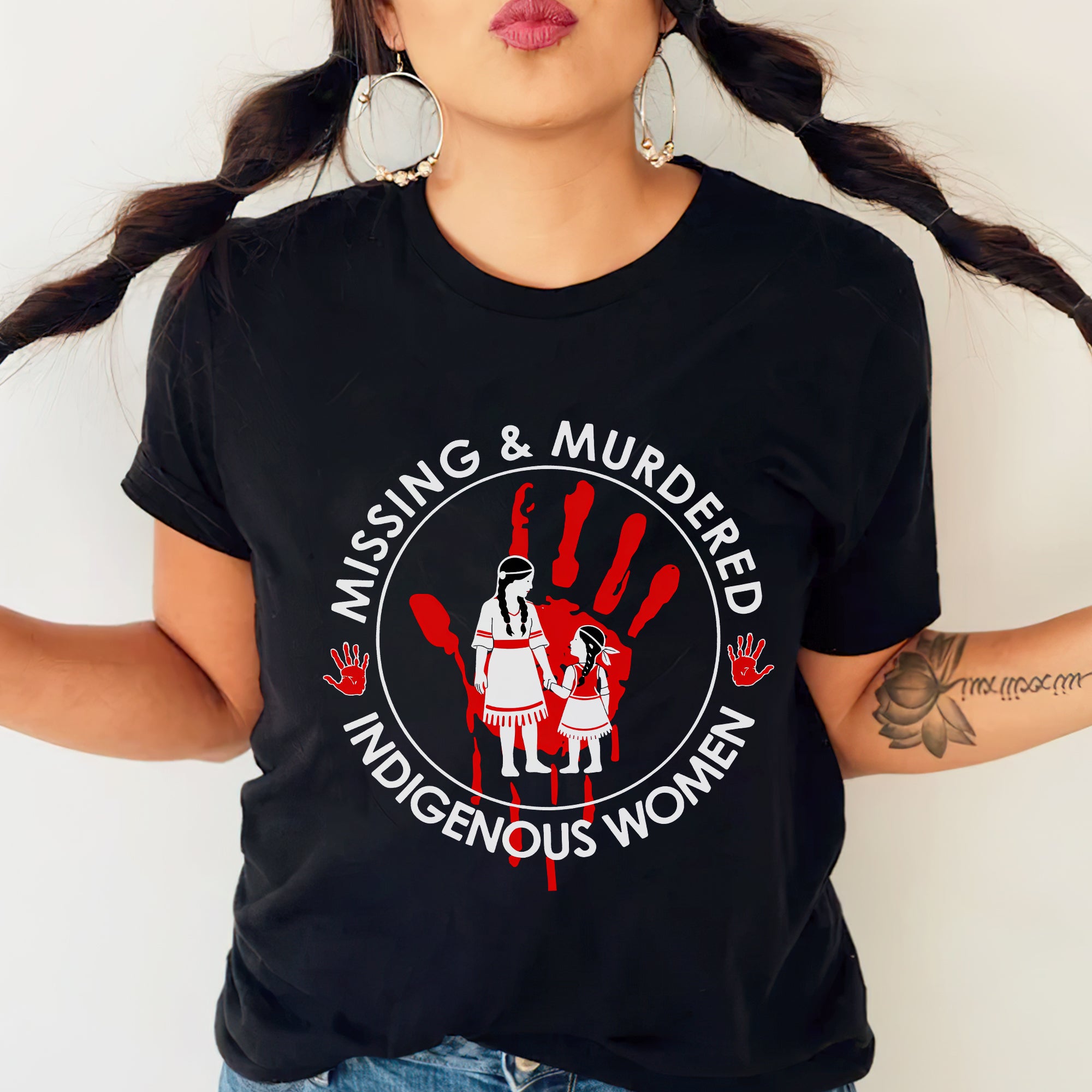 Missing and Murdered Indigenous Women Unisex T-shirt/T-shirt V-Neck/Hoodie/Sweatshirt - N335