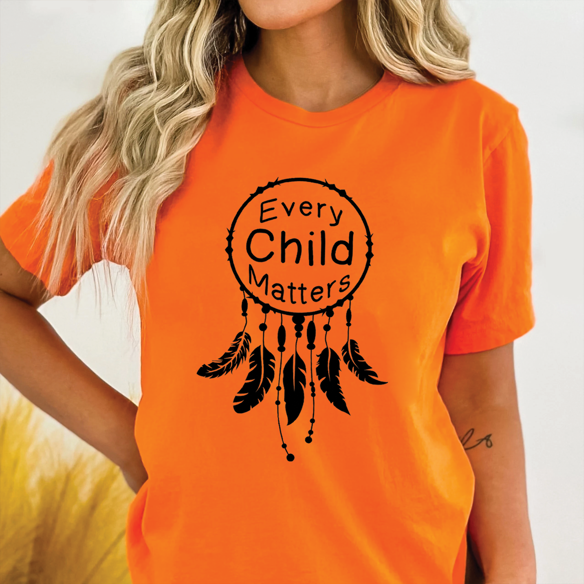 Every Child Matters For Orange Shirt Day Unisex T-Shirt/Hoodie/Sweatshirt 151