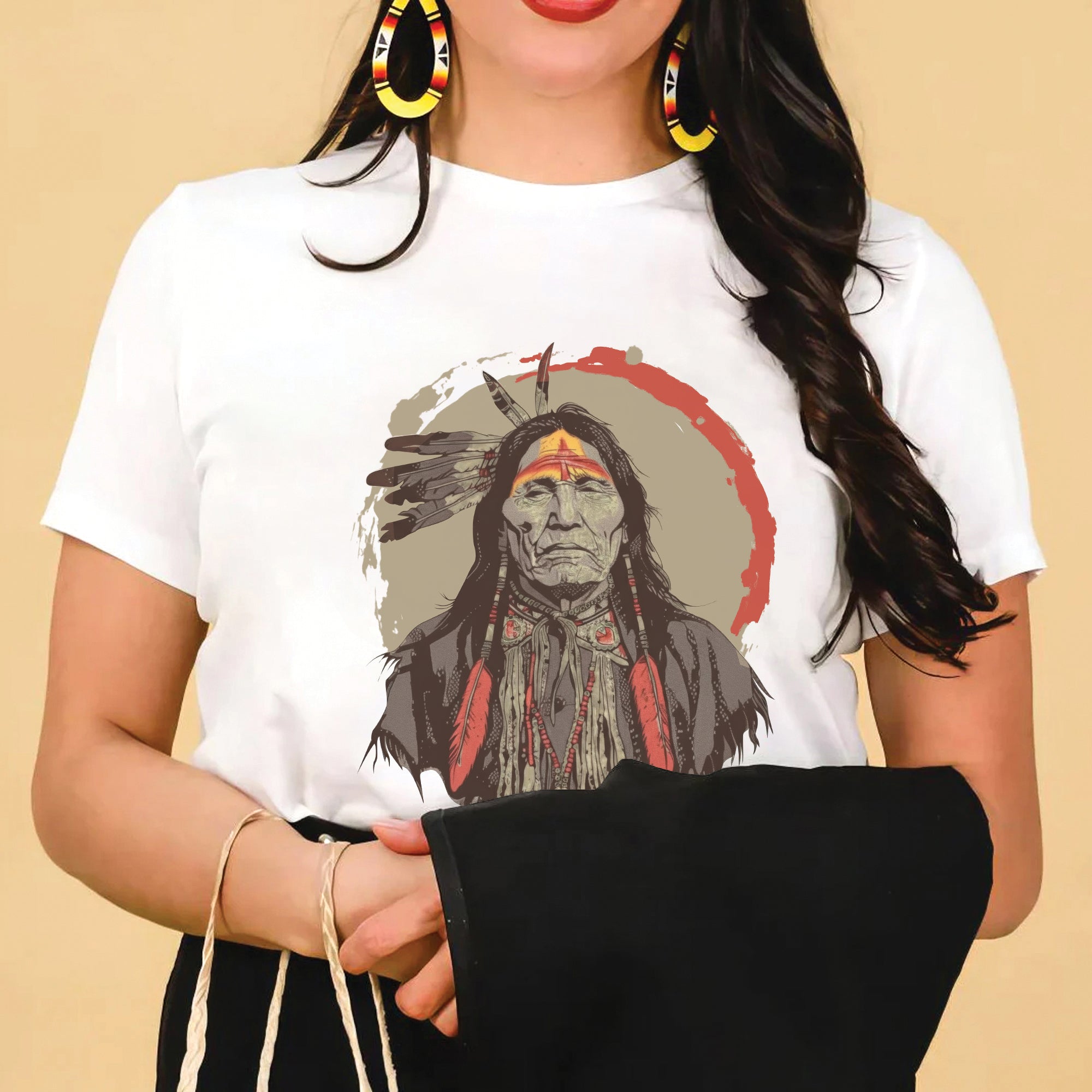 Spirit of the Warrior Chief Unisex T-Shirt/T-Shirt V-Neck/Hoodie/Sweatshirt