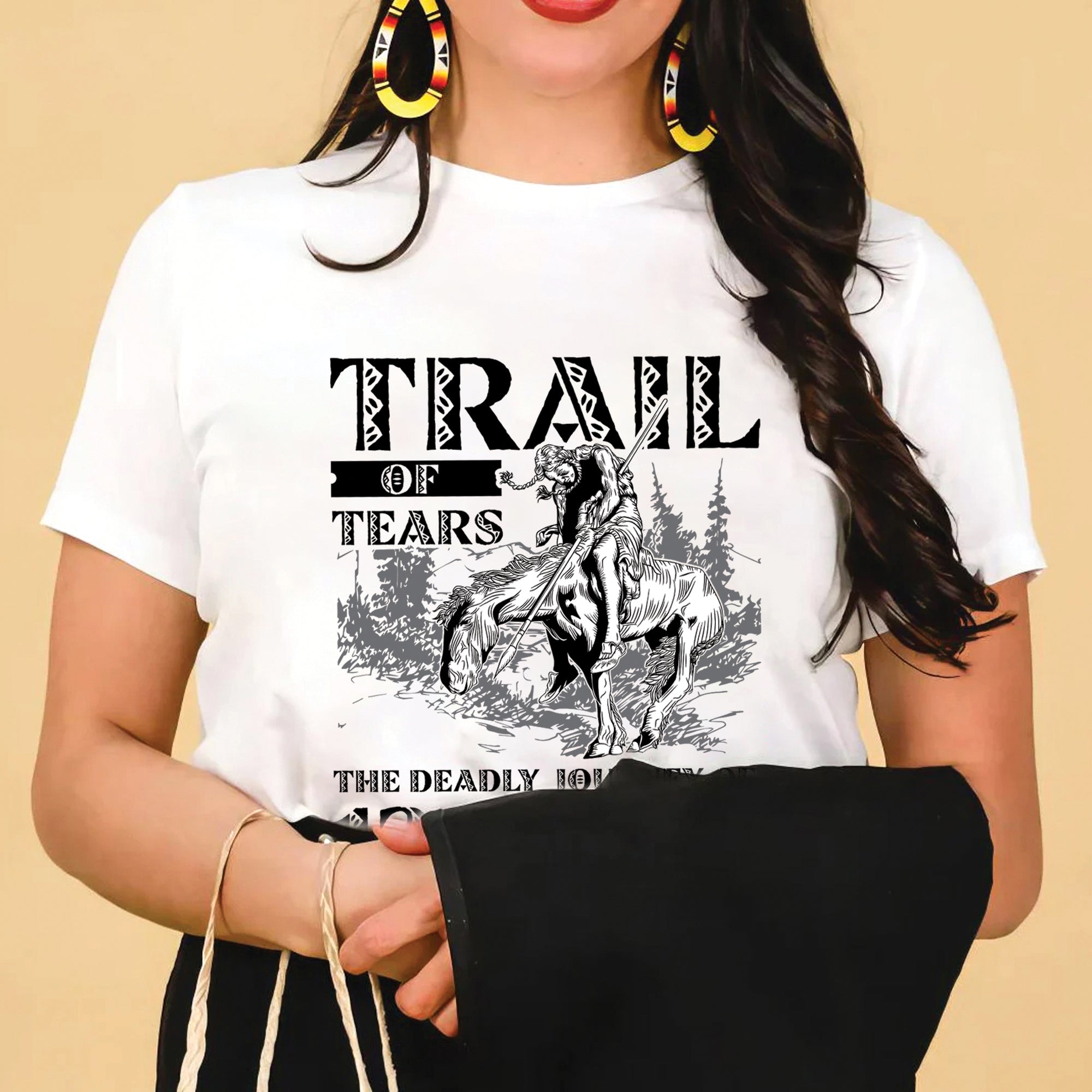 Trail of Tears The Deadly Journey Unisex T-Shirt/T-Shirt V-Neck/Hoodie/Sweatshirt 14