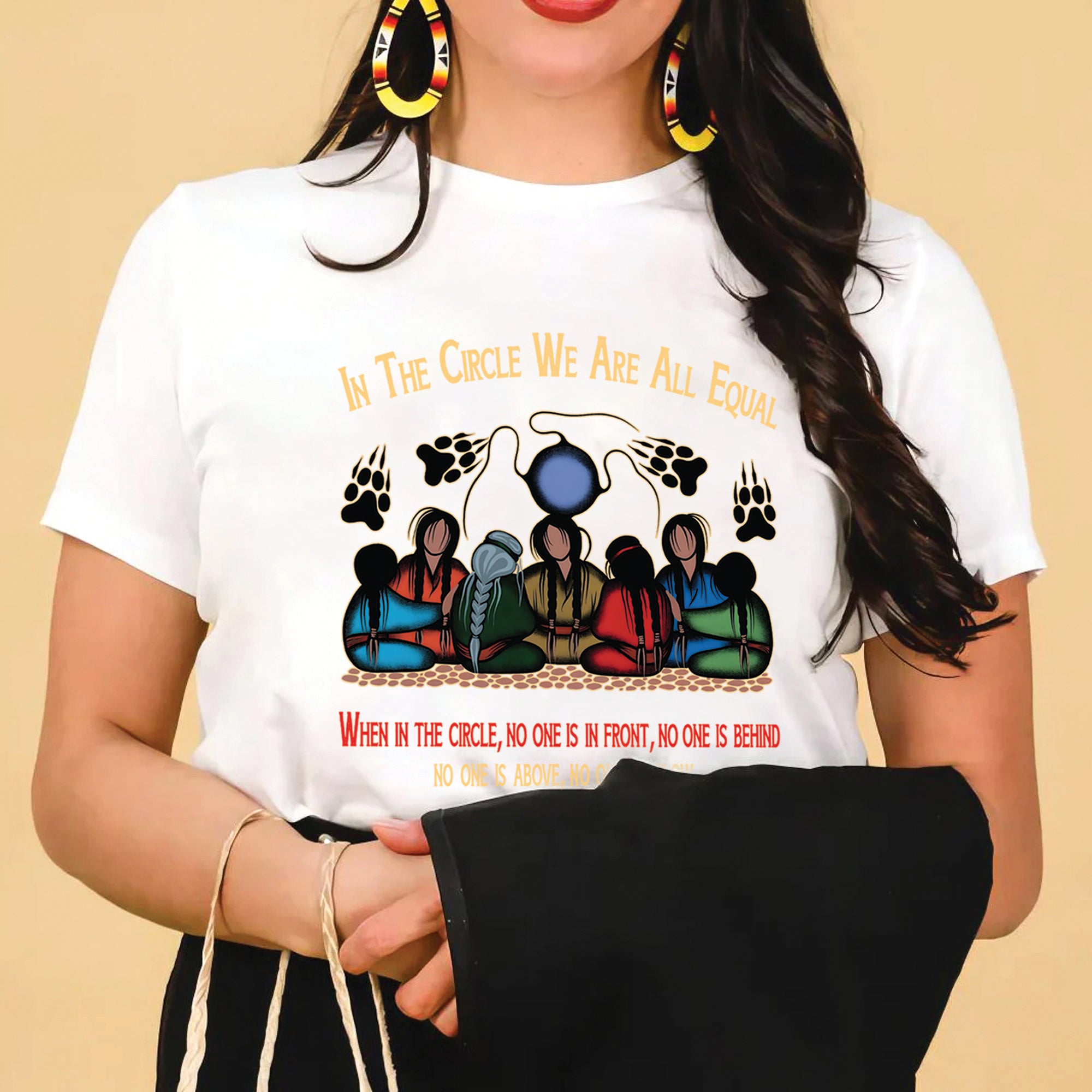 In The Circle We Are All Equal Unisex T-Shirt/T-Shirt V-Neck/Hoodie/Sweatshirt