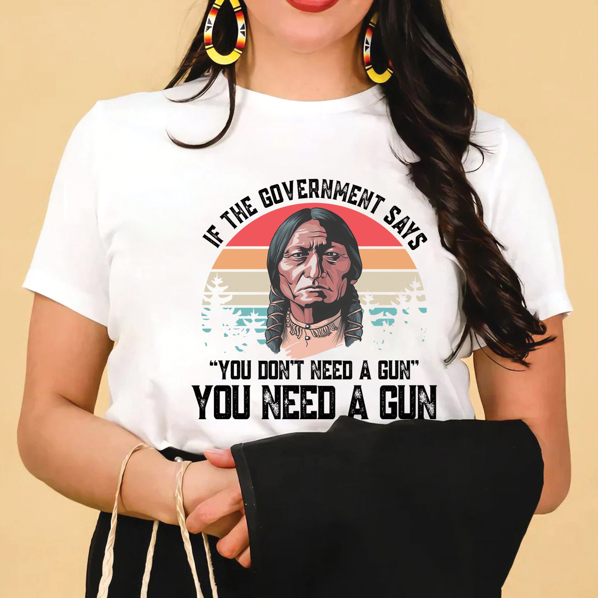 You Need A Gun Unisex T-Shirt/T-Shirt V-Neck/Hoodie/Sweatshirt N31