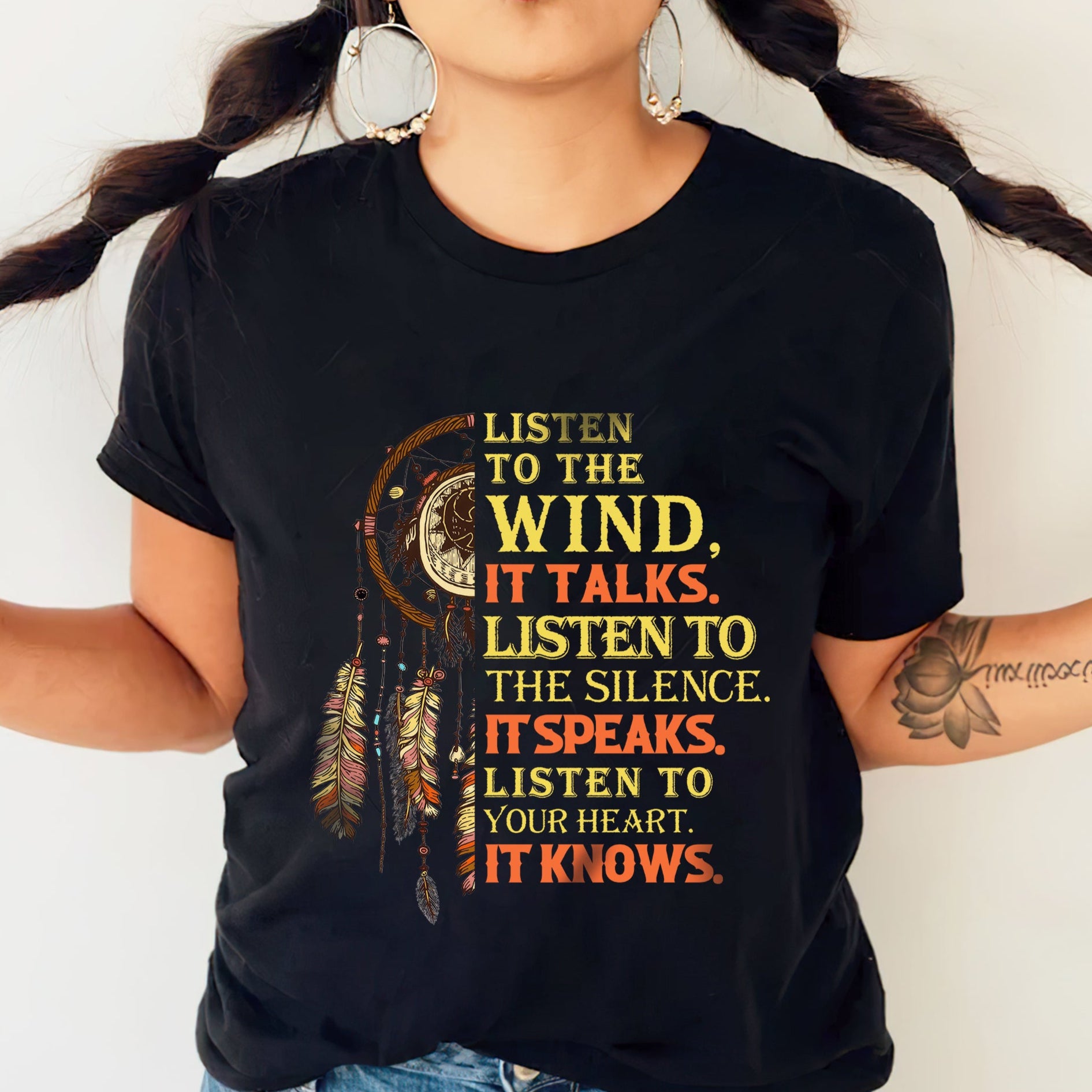 Whispers of Wind and Heart – Unisex T-Shirt/T-Shirt V-Neck/Hoodie/Sweatshirt