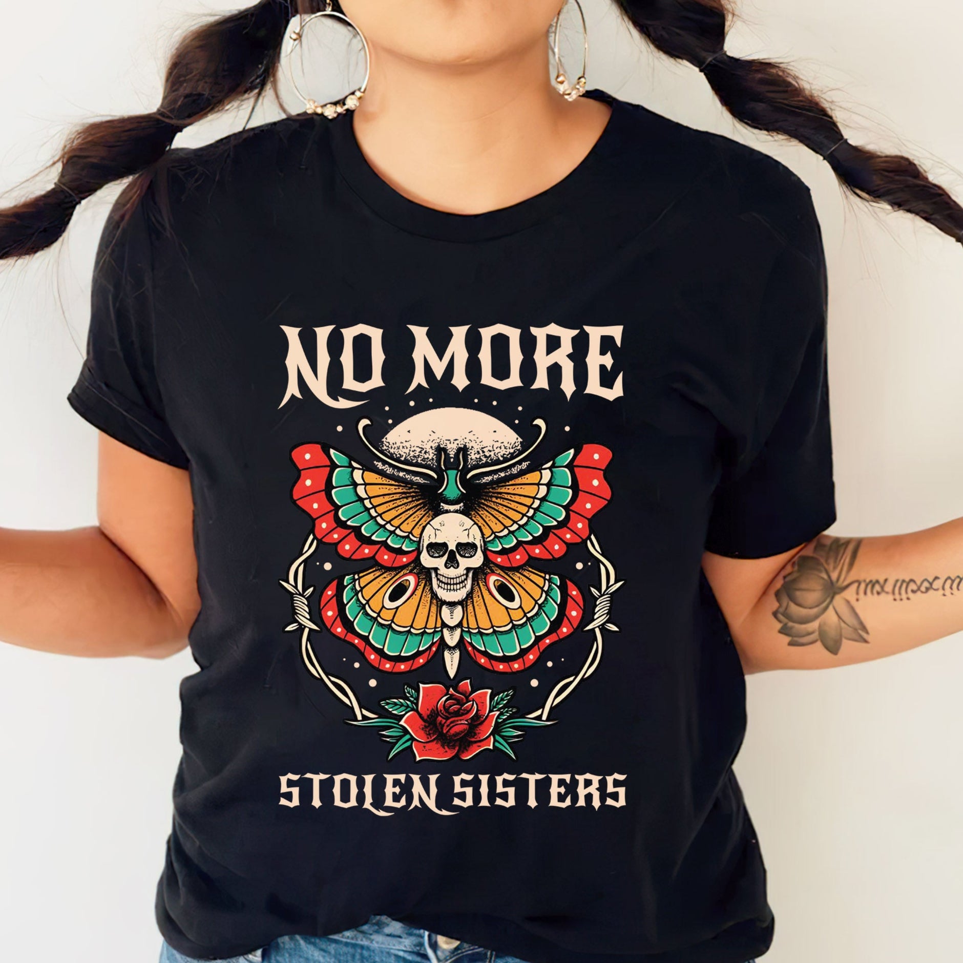 No More Stolen Sisters - Unisex T-Shirt/T-Shirt V-Neck/Hoodie/Sweatshirt