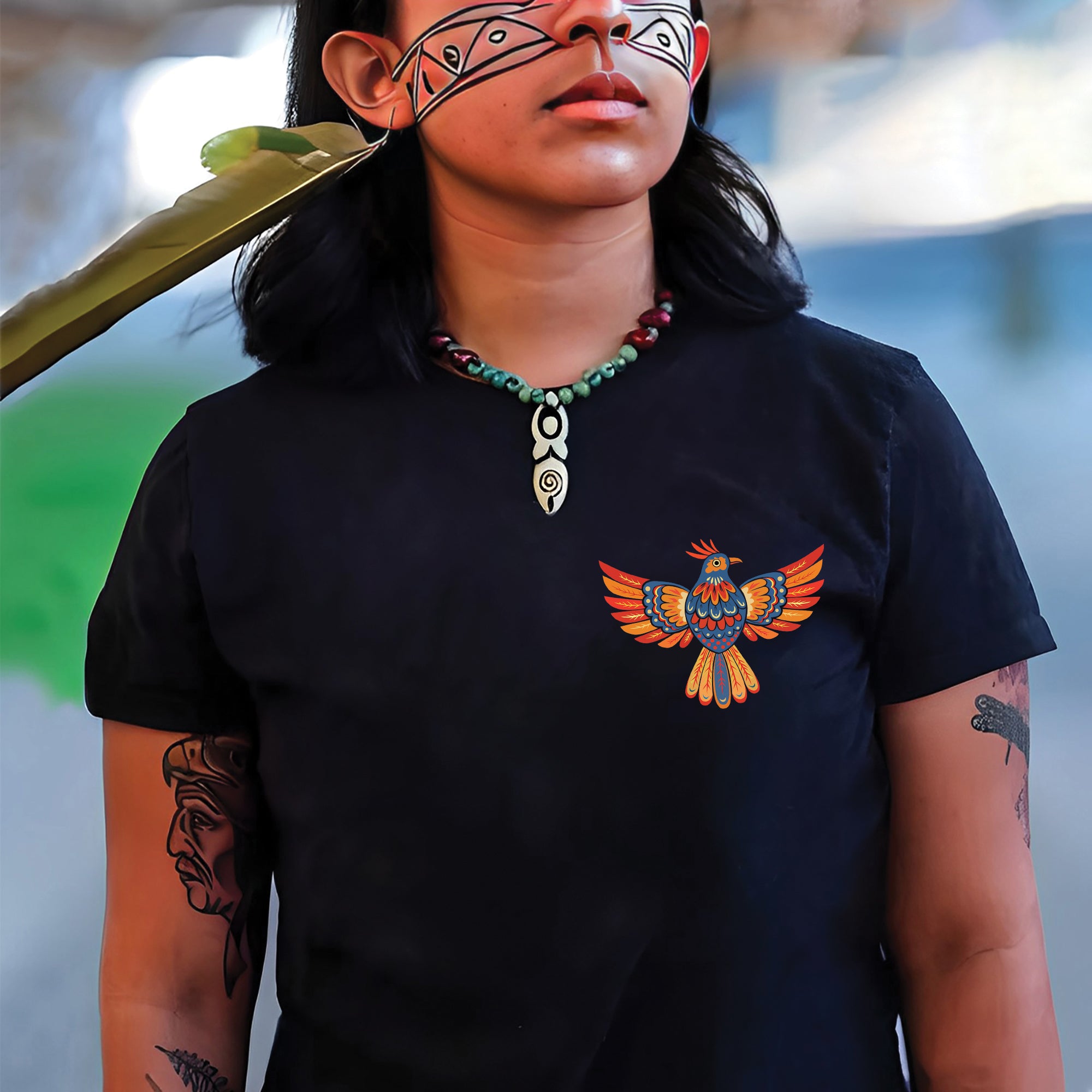 [Two Sides] No One Is Illegal on Stolen Land Unisex T-Shirt/T-Shirt V-Neck/Hoodie/Sweatshirt N198