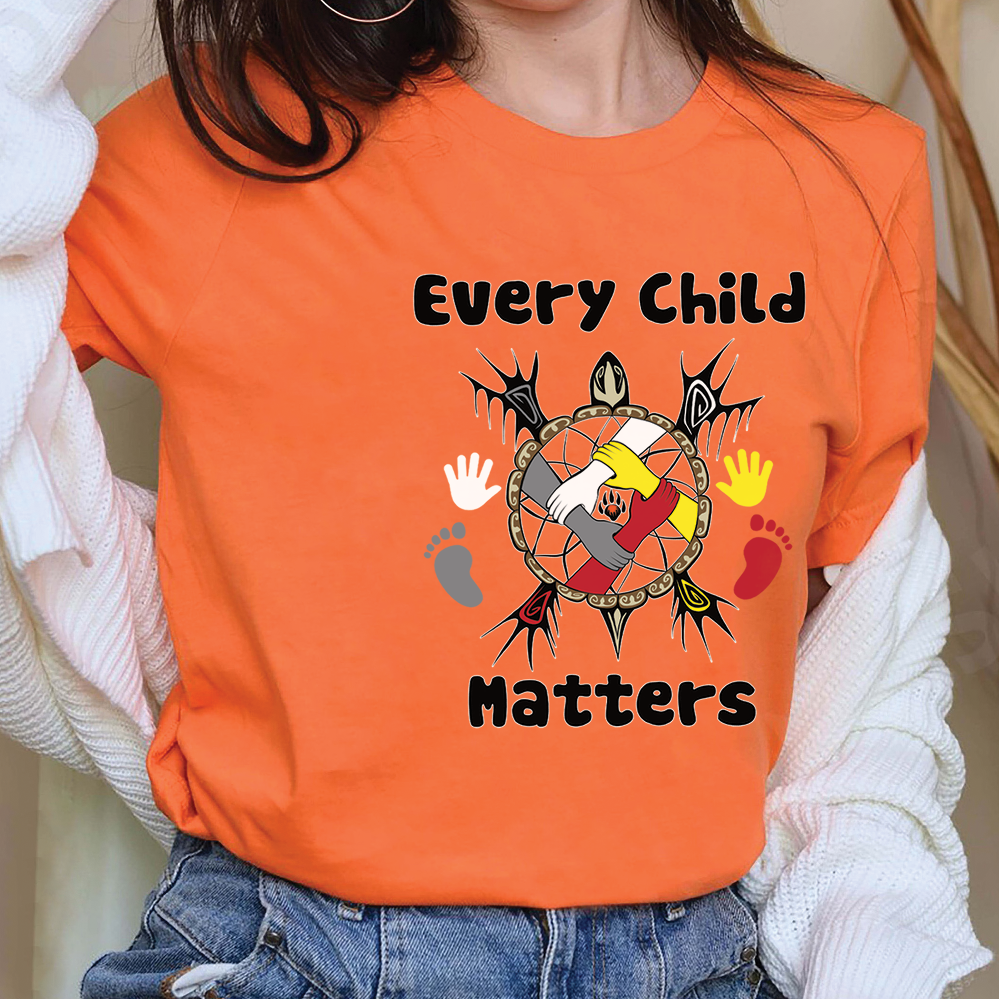 Every Child Matters For Orange Shirt Day Unisex T-Shirt/Hoodie/Sweatshirt 153