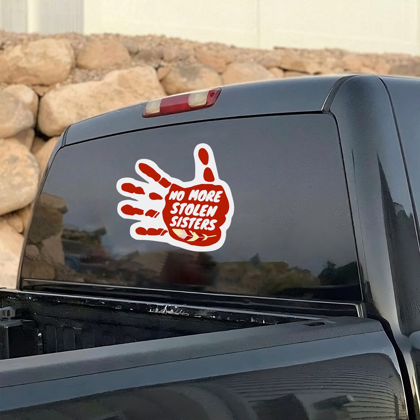 No More Stolen Sisters Car Decal