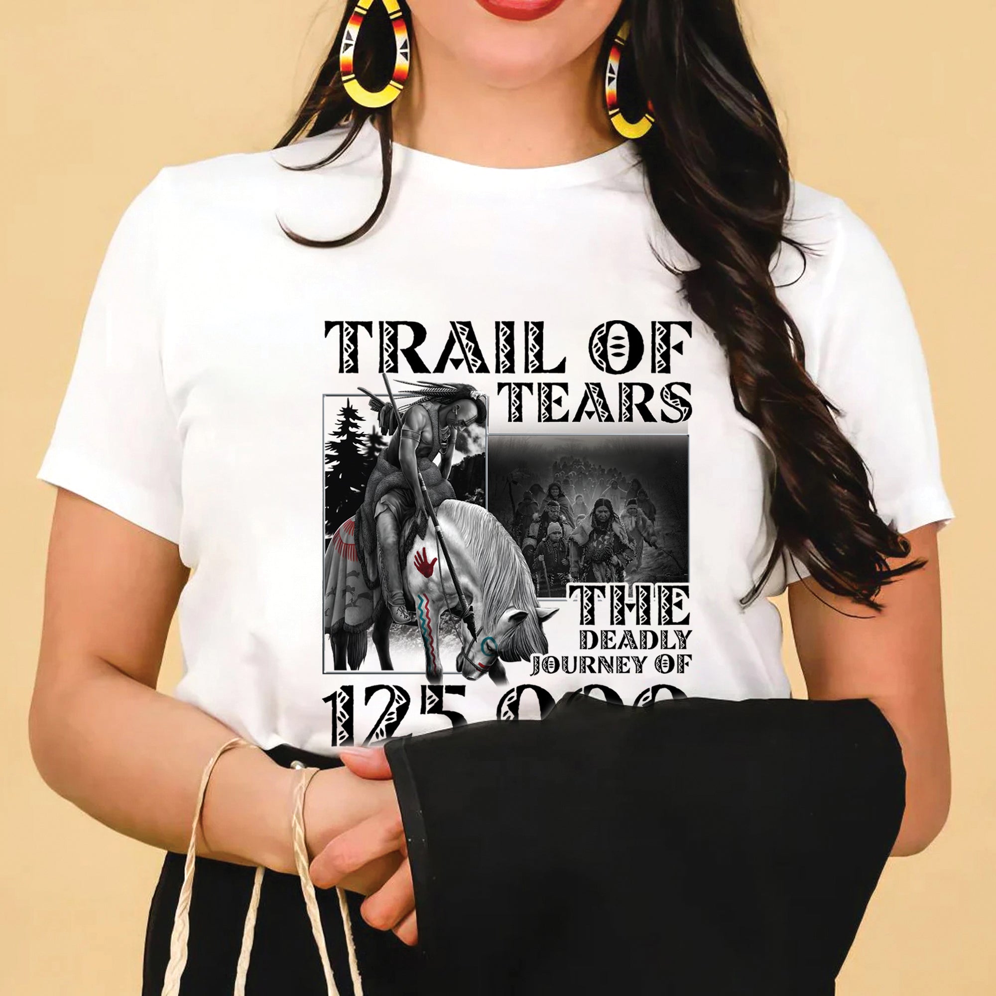 Trail of Tears The Deadly Journey Unisex T-Shirt/T-Shirt V-Neck/Hoodie/Sweatshirt 15