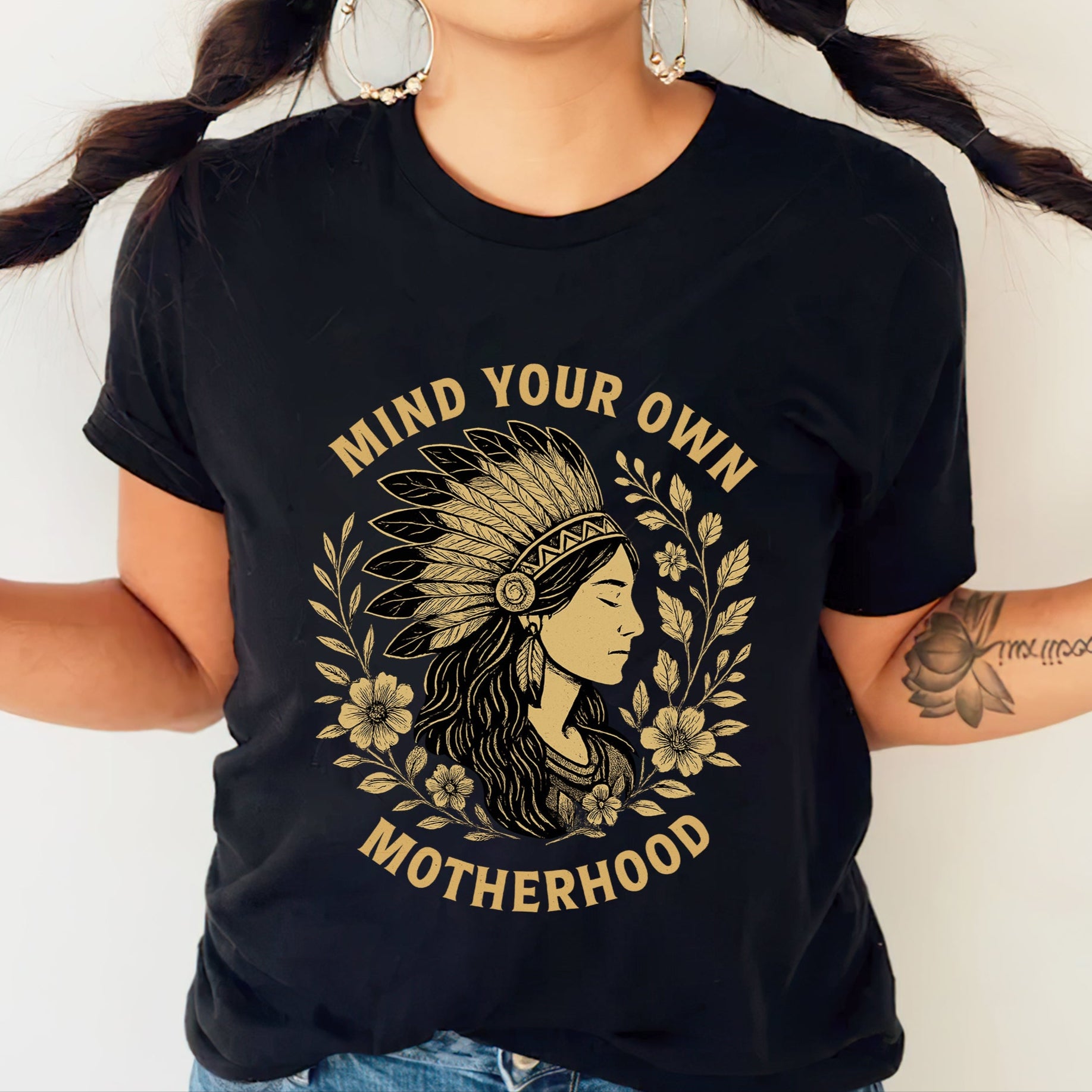 Mind Your Own Motherhood - One Side Unisex Style 2 T-Shirt/T-Shirt V-Neck/Hoodie/Sweatshirt