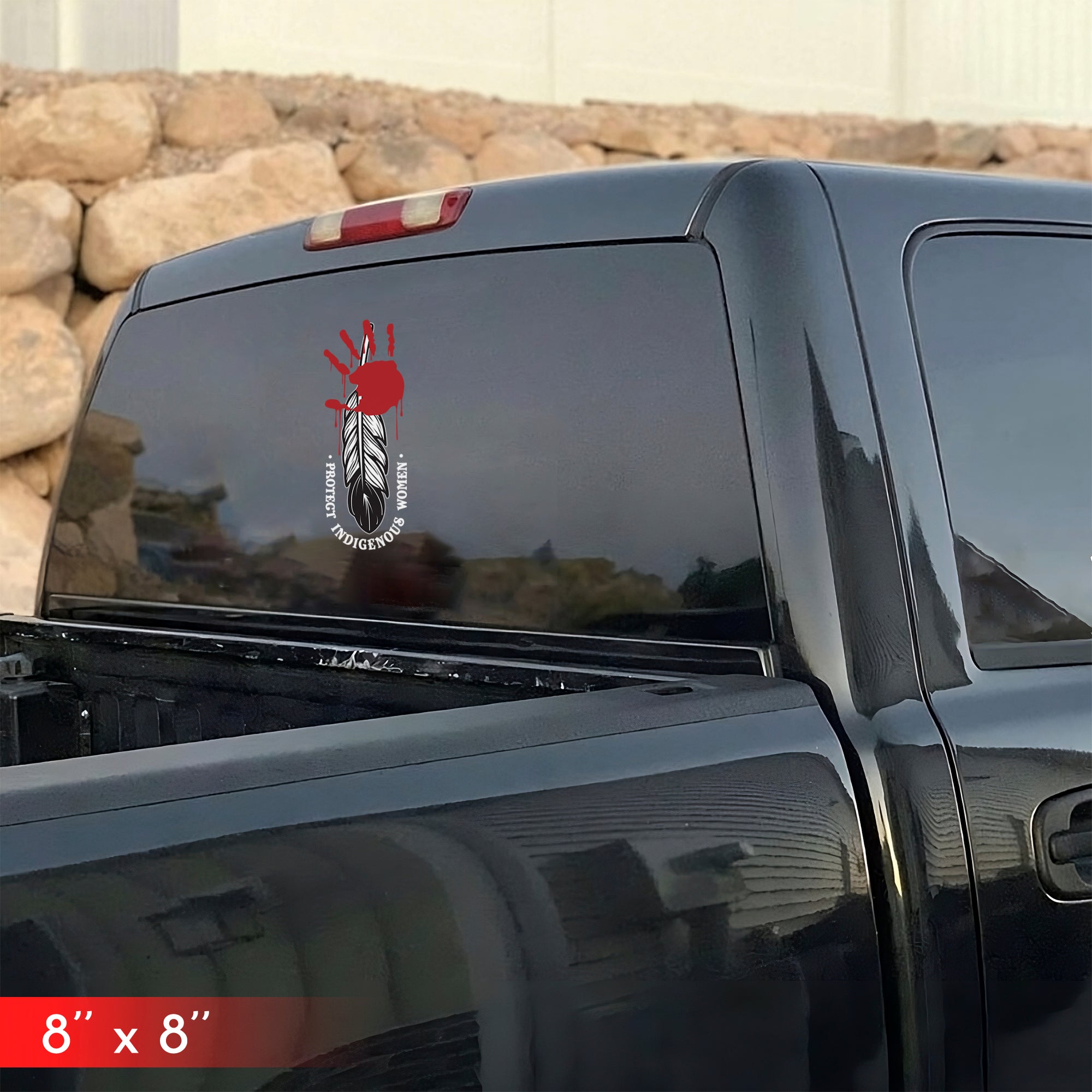 Protect Indigenous Women Car Decal (High-quality UV DTF 3D Decal)