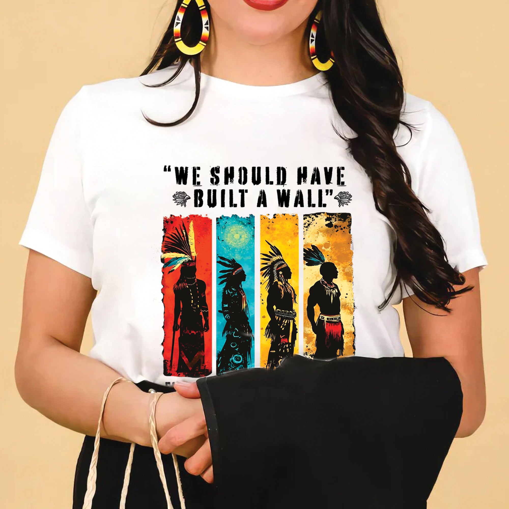 FIGHTING ILLEGAL IMMIGRATION SINCE 1492 Unisex T-Shirt/T-Shirt V-Neck/Hoodie/Sweatshirt