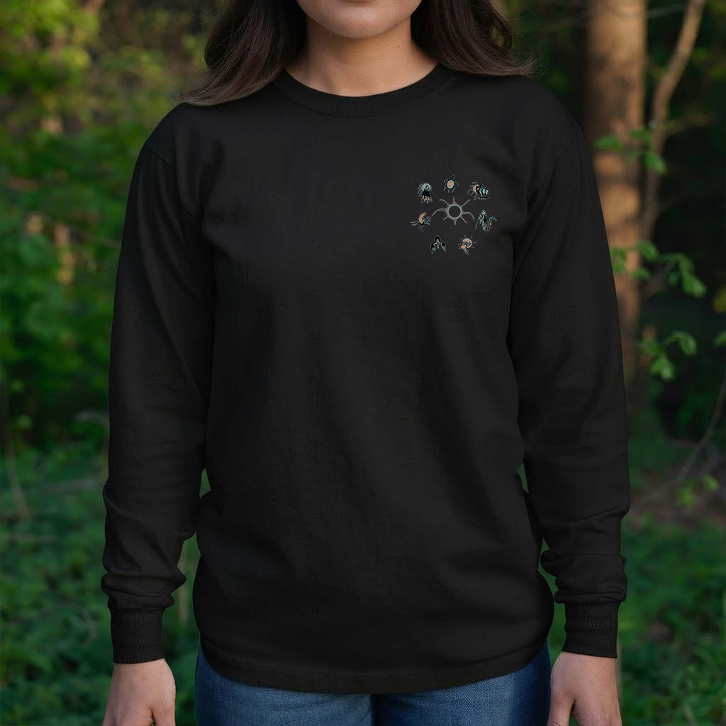 [Two Sides] The Seven Sacred Laws Native American Indigenous Culture Unisex Tank Top/Long Sleeve/Hoodie Zip